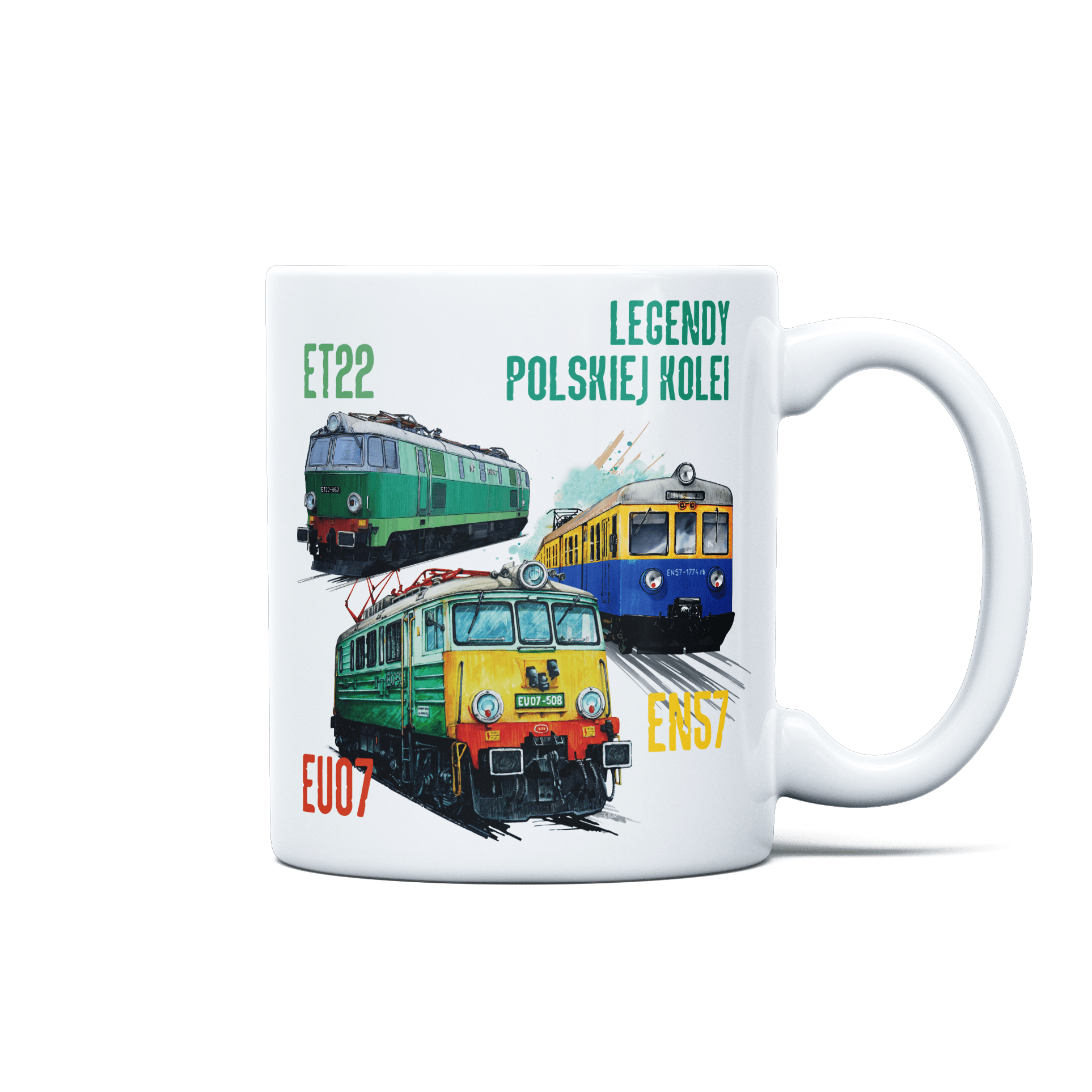 Kubek dla fana pociągów (Rodzaj nadruku: KOLMIX)