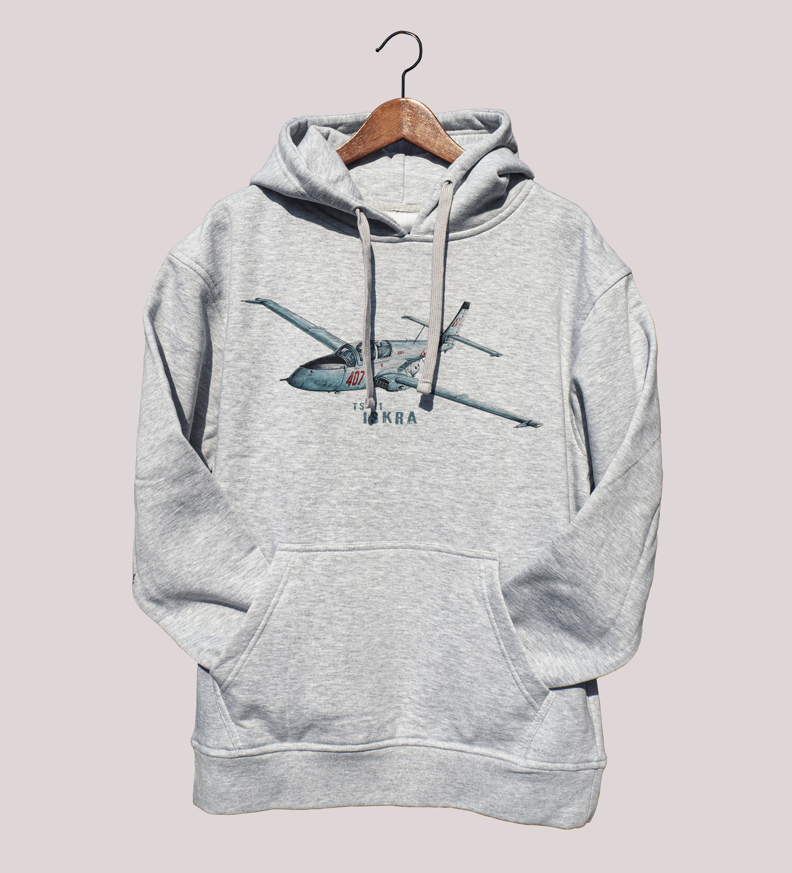 Iskra — bluza (Rozmiar: 9 - 11 lat; Kolor bluzy: szary; Rodzaj nadruku: Iskra)