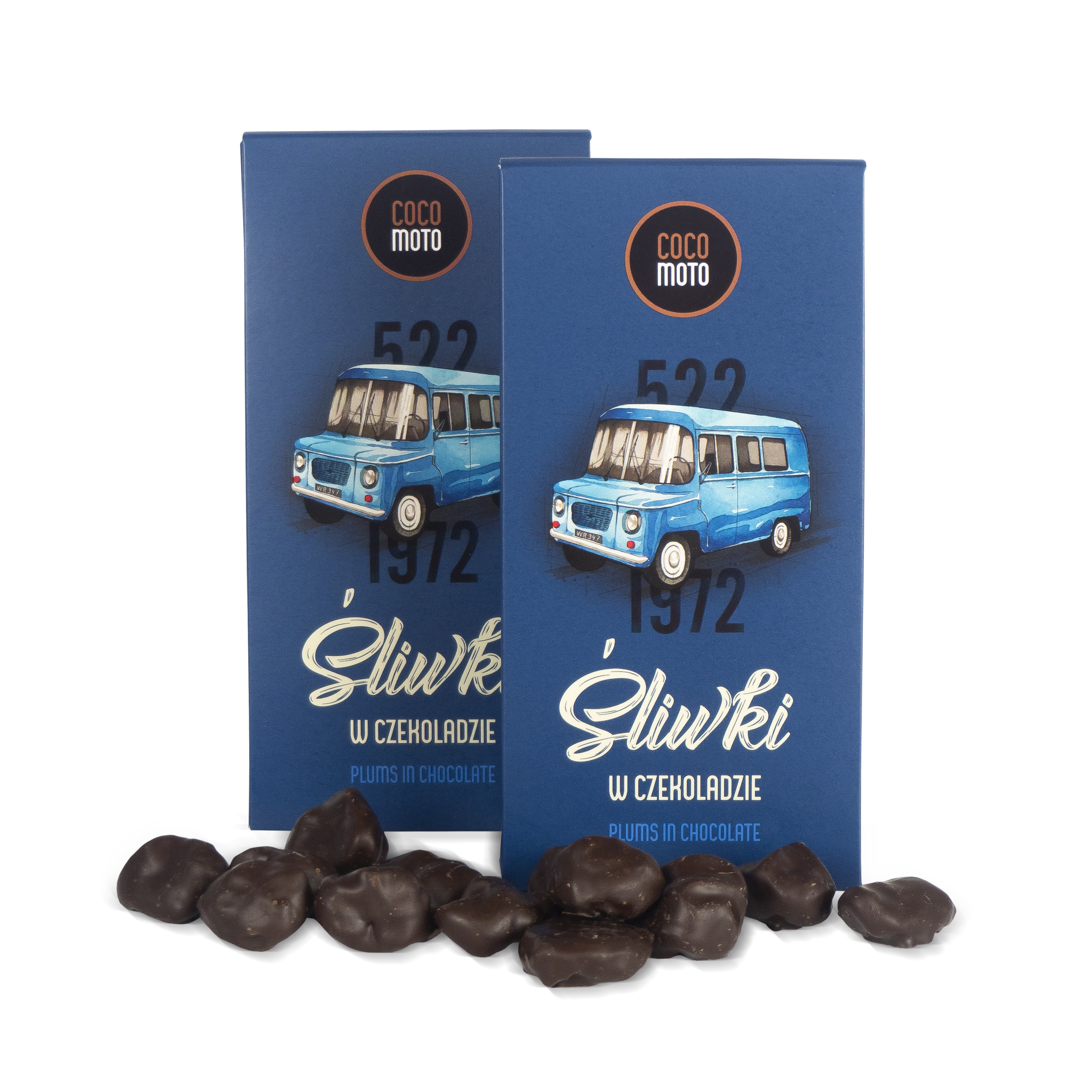 Nysa — śliwki w czekoladzie& CocoMoto