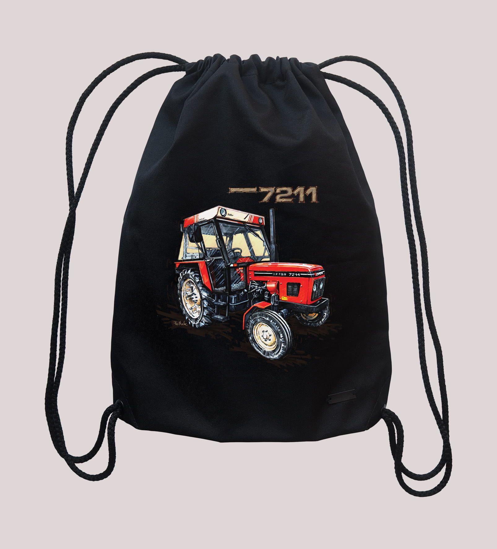 Zetor 7211 — plecak