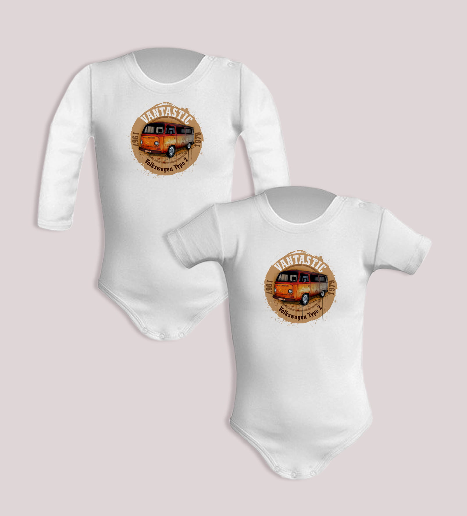 VW T2 — body (Rozmiar: 9M; Długość rękawa: długi; Rodzaj nadruku: VW T2)