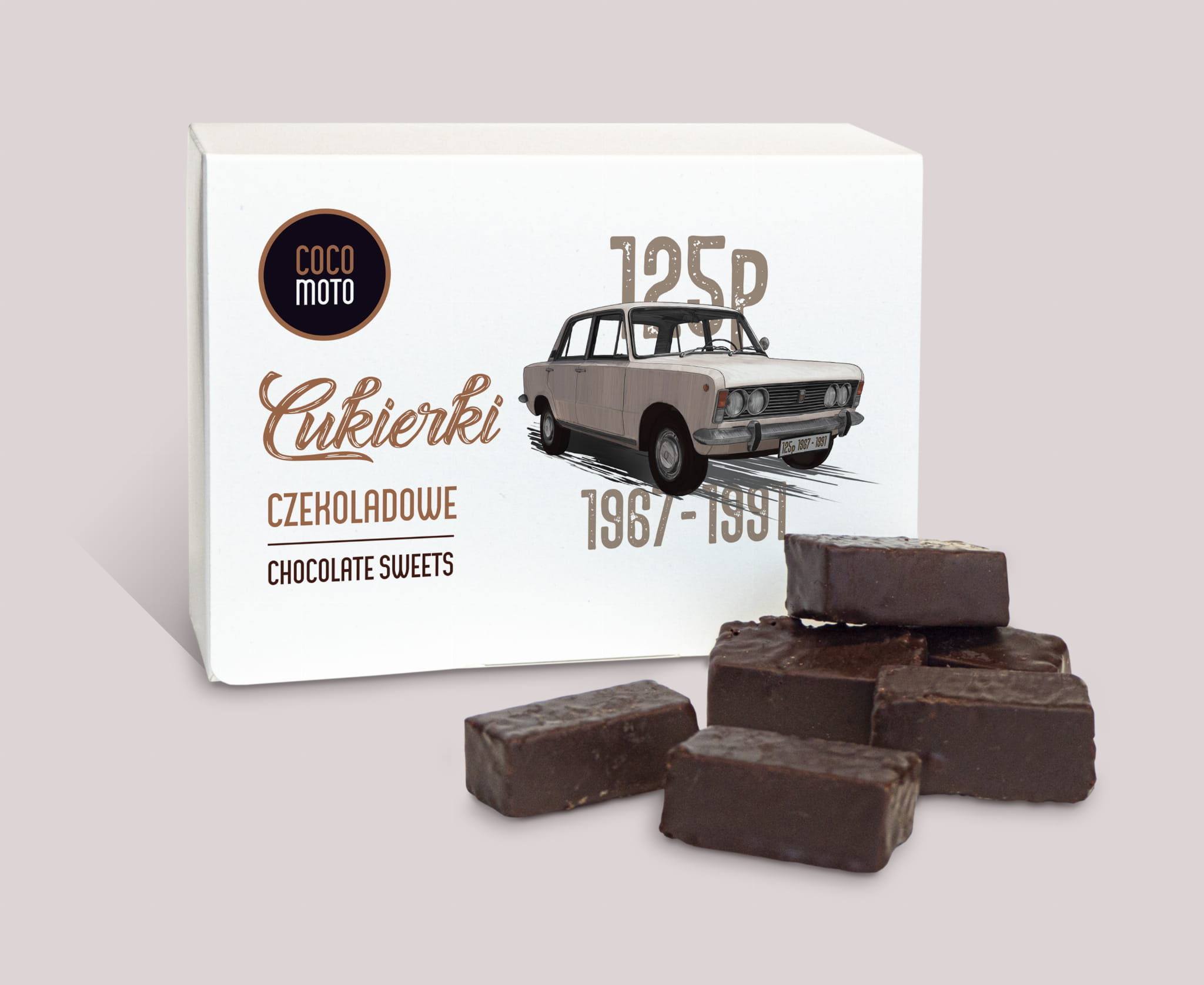 Duży Fiat — cukierki