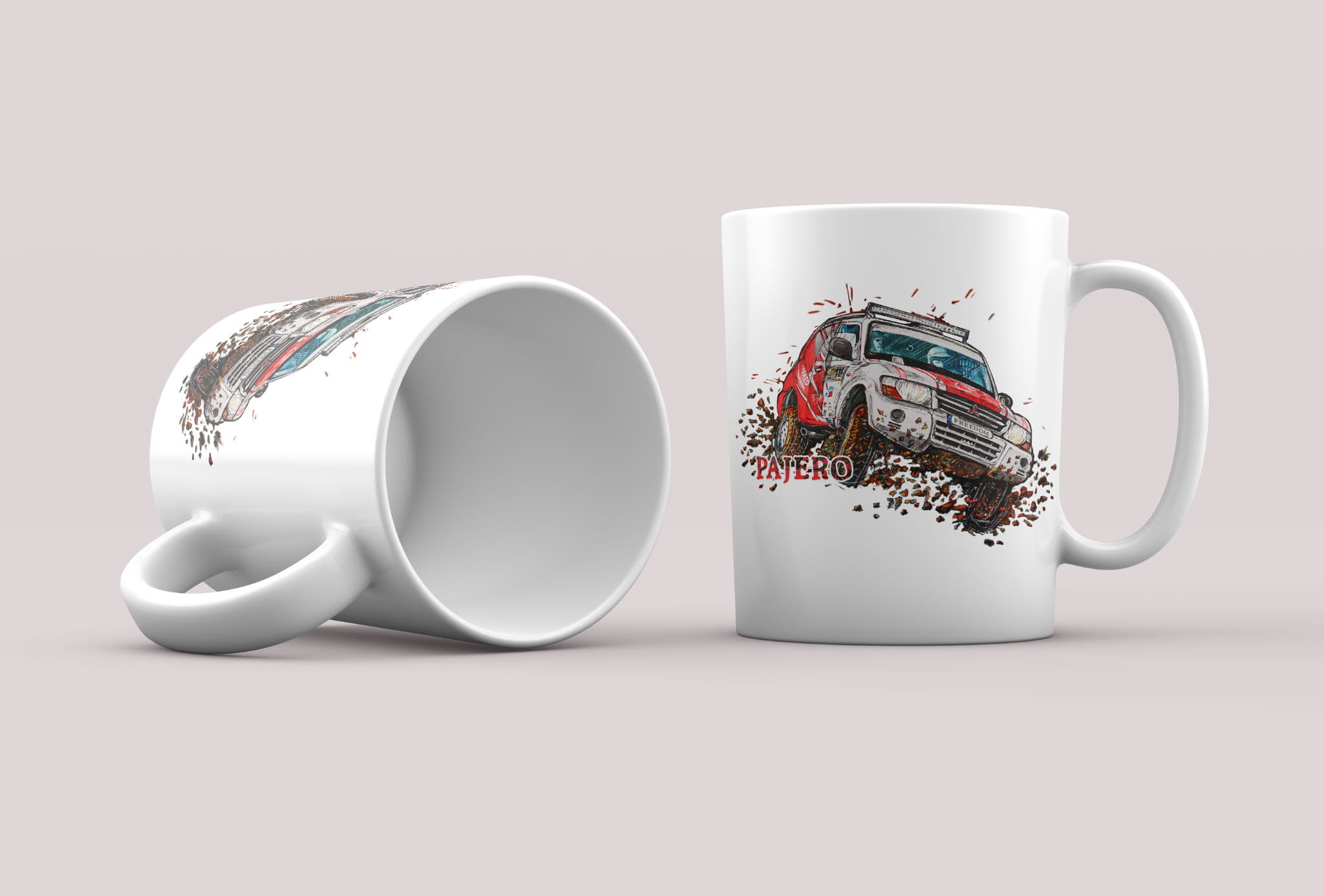 Mitsubishi Pajero — kubek