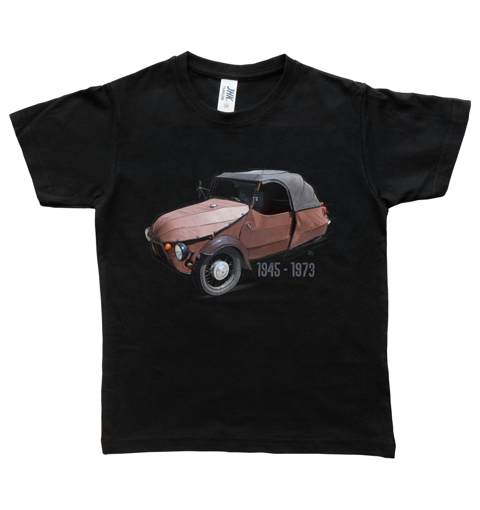 Velorex — koszulka (Kolor koszulki: czarny; Rozmiar: 12 - 14 lat; Rodzaj nadruku: Velorex)