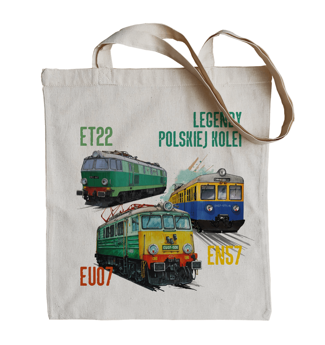 Torba dla fana pociągów (Rodzaj nadruku: KOLMIX)