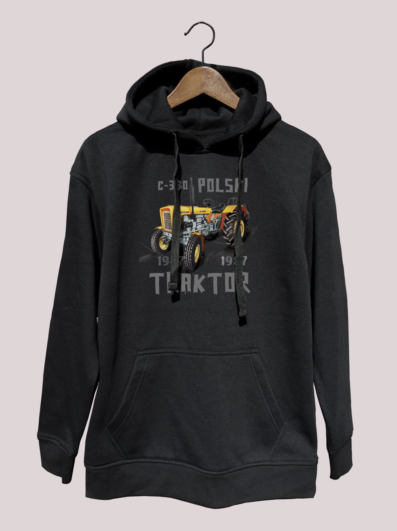 Ursus C-330 — bluza (Rozmiar: S; Kolor bluzy: czarny; Rodzaj nadruku: Ursus C-330)