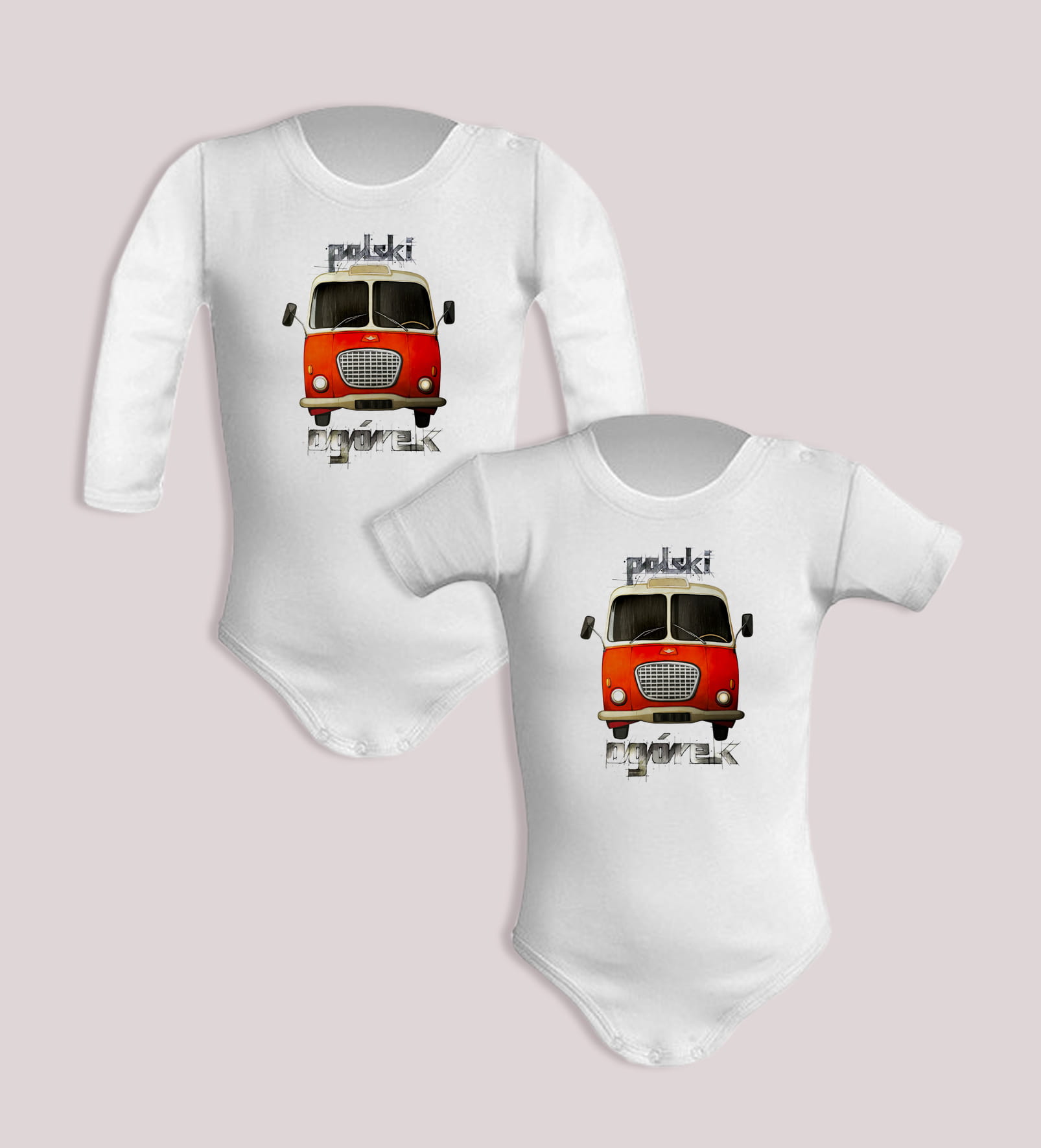 Ogórek — body (Rozmiar: 3M; Długość rękawa: długi; Rodzaj nadruku: Ogórek)