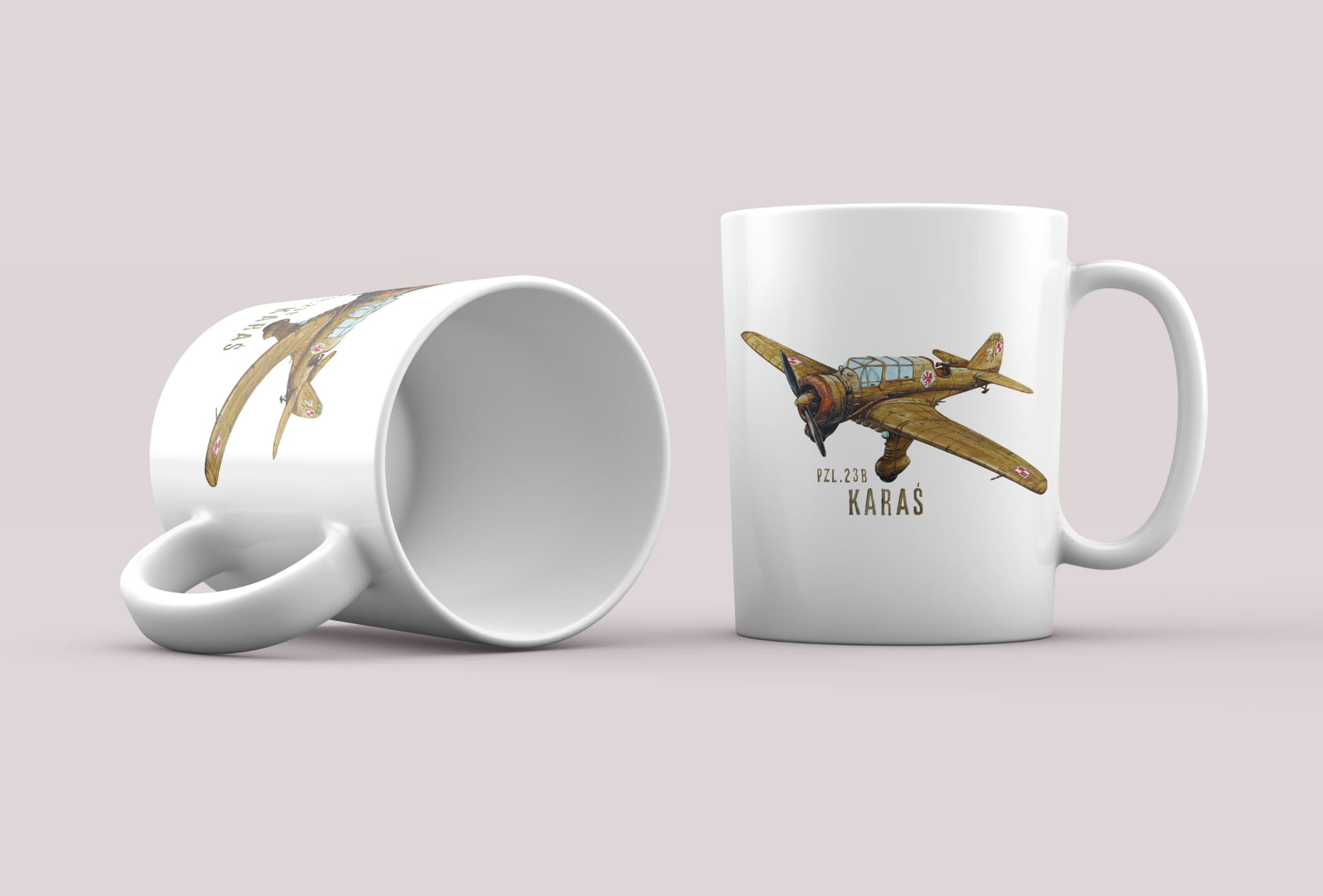 Karaś — kubek (Rodzaj nadruku: Karaś)