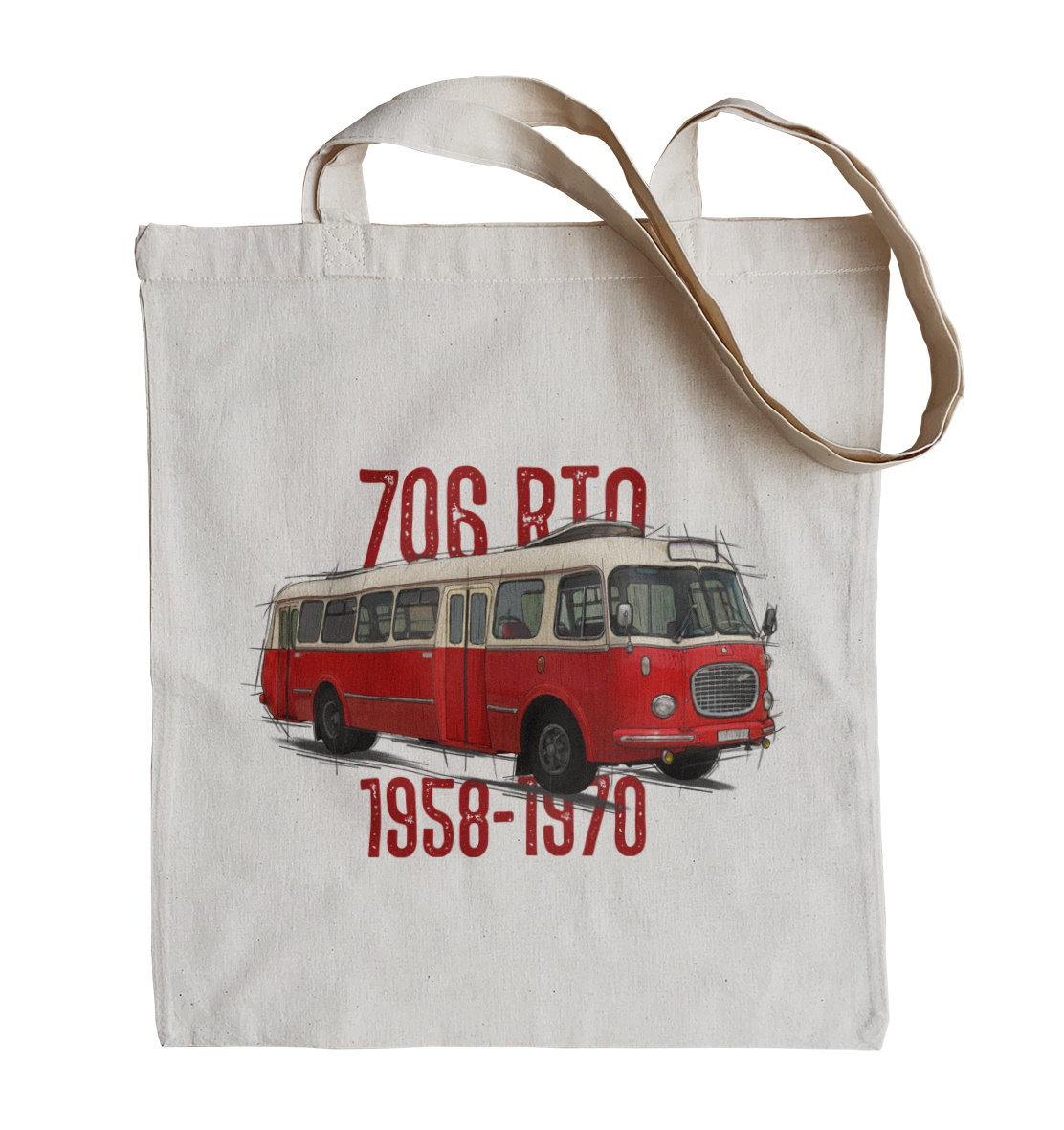 Škoda 706 RTO — torba (Rodzaj nadruku: Škoda 706 RTO)