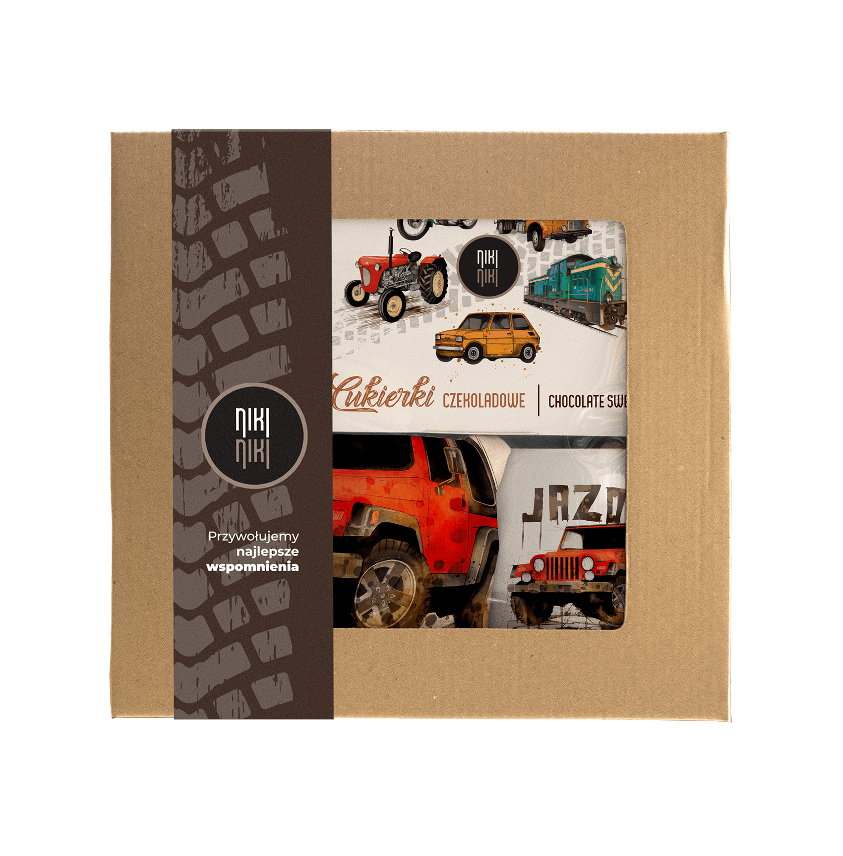 Wrangler — paczka (Zawartość paczki: koszulka - torba - kubek - słodycze; Rozmiar koszulki / bluzy: 4XL (męska); Kolor koszulki / bluzy: czarny; Rodza