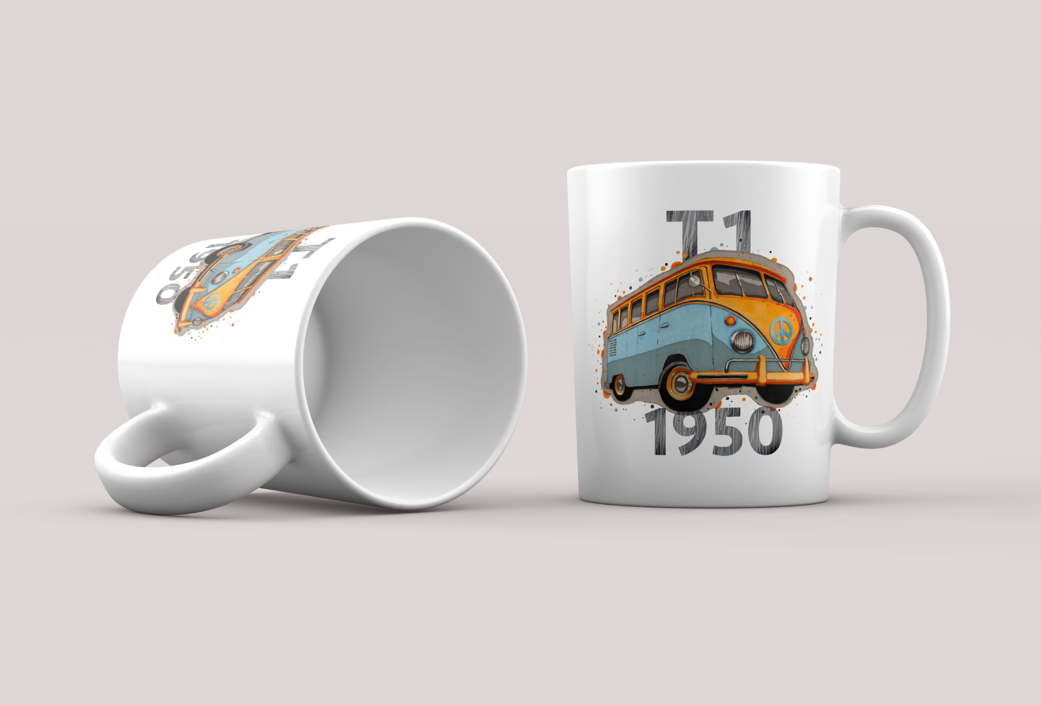 VW T1 — kubek (Rodzaj nadruku: VW T1)