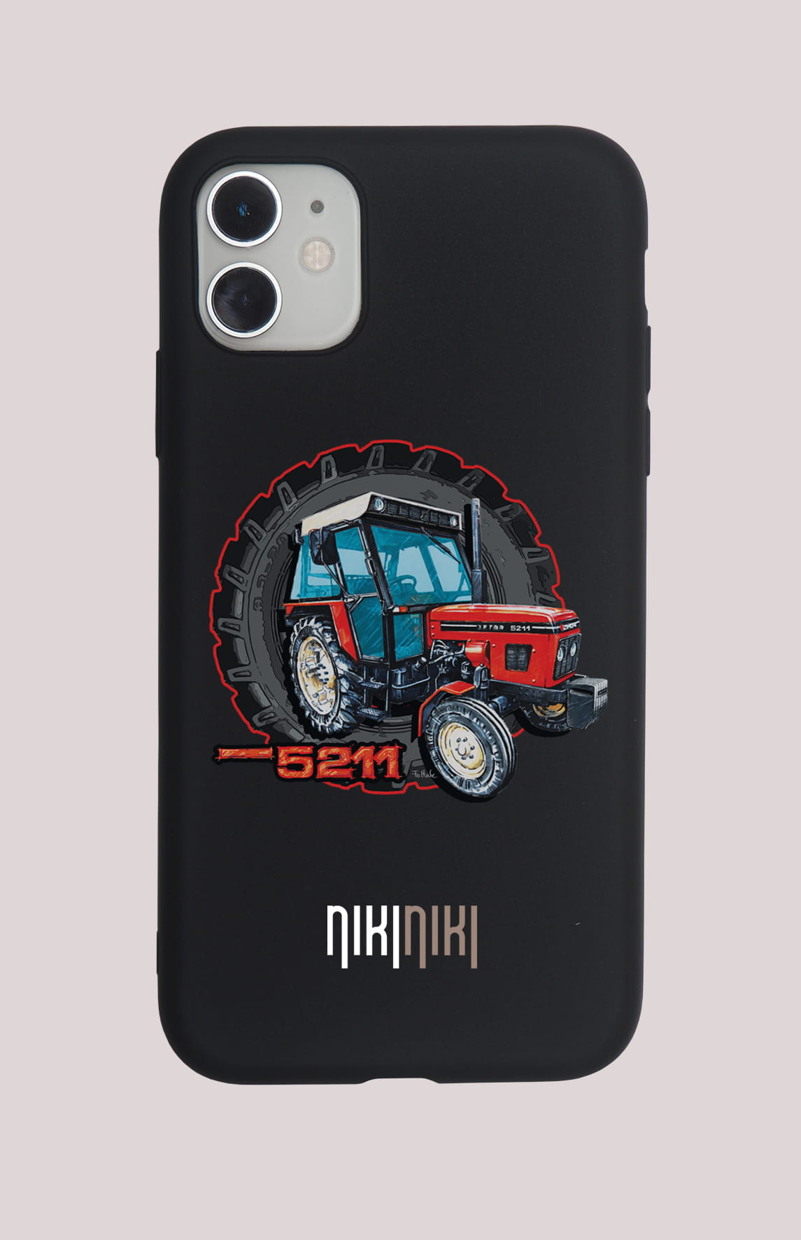 Zetor 5211 — etui (Producent telefonu: SAMSUNG; Model telefonu: GALAXY A26 5G / A17 5G; Kolor etui: czarny; Rodzaj nadruku: Zetor 5211)