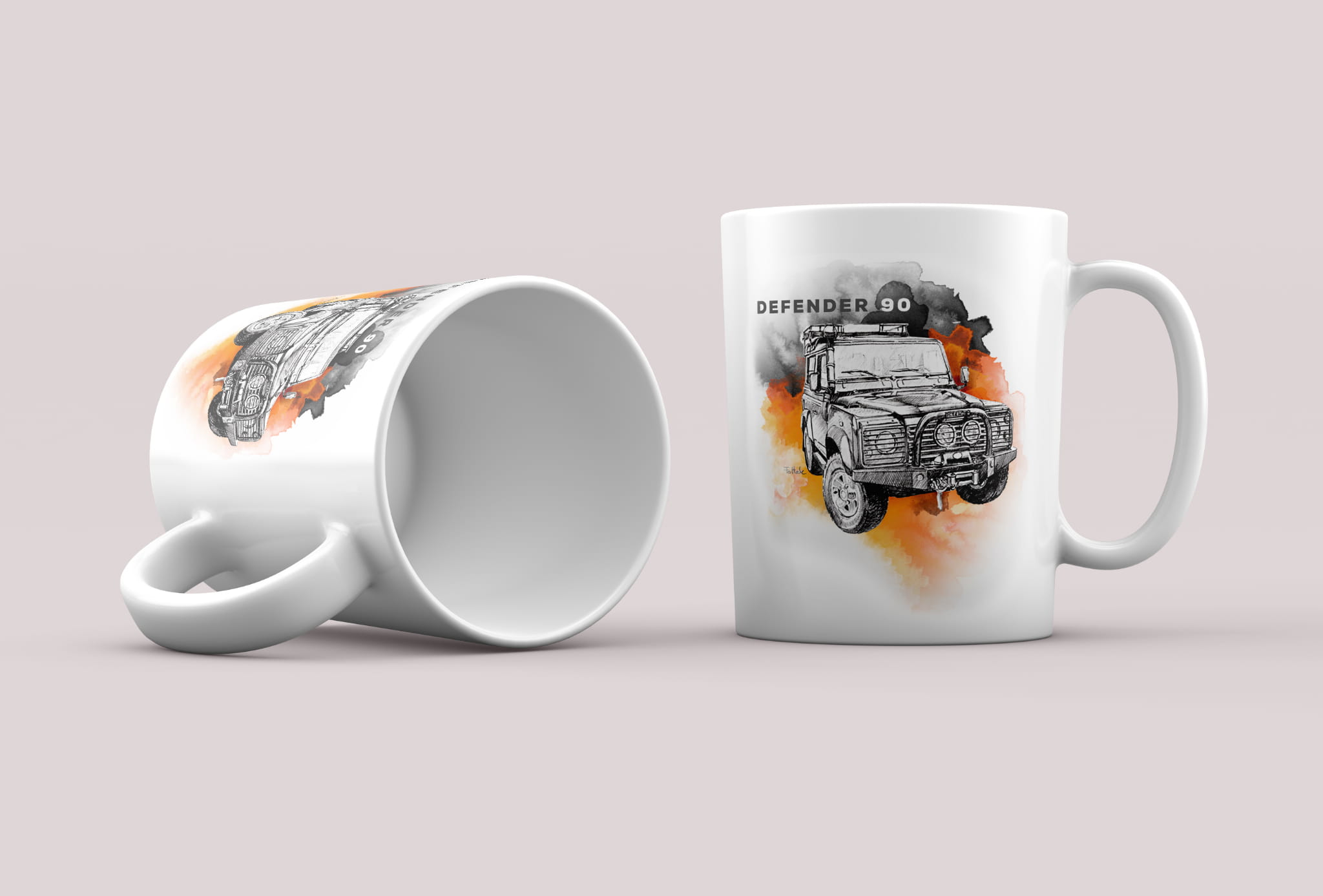 Land Rover — kubek