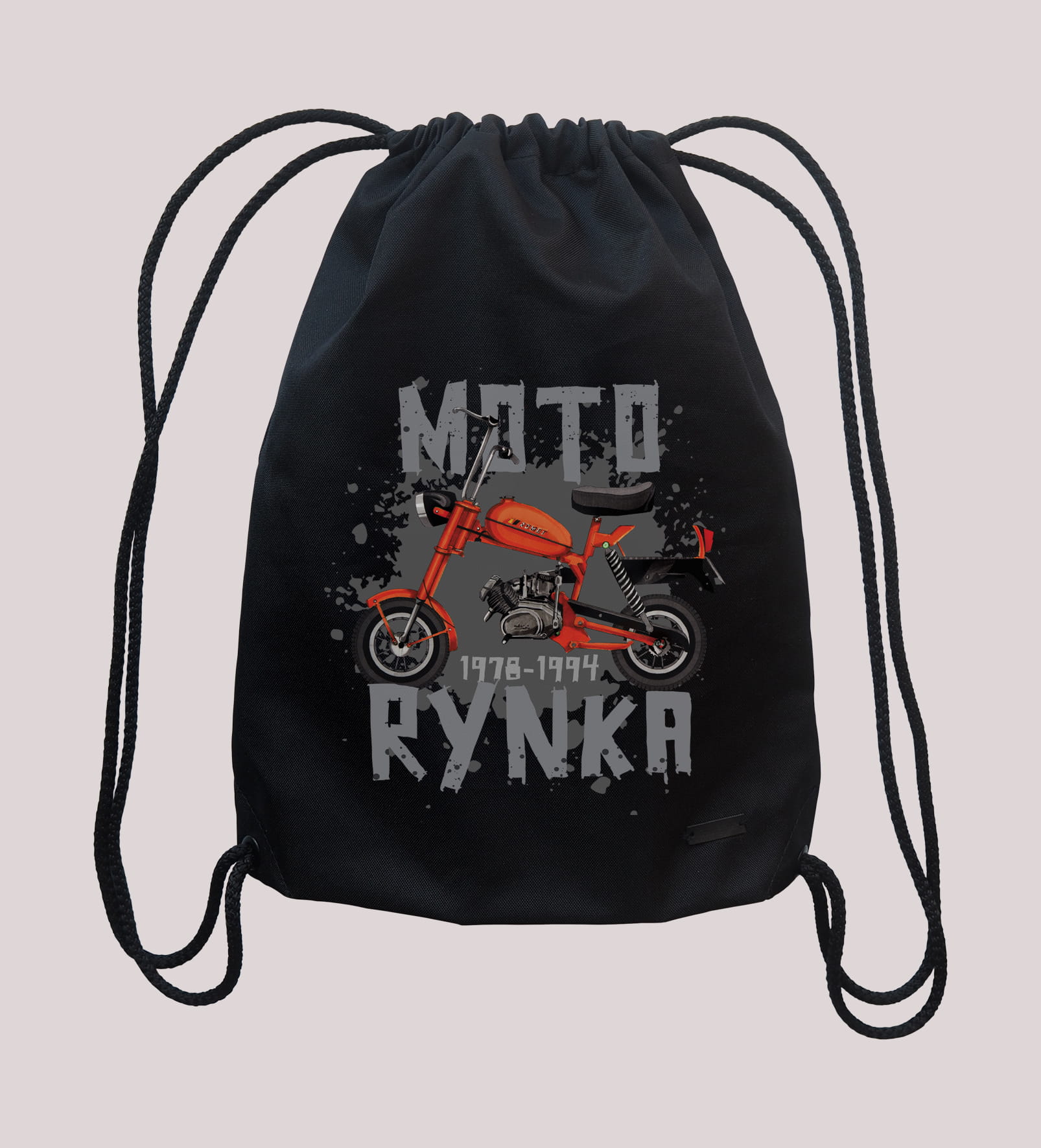 Motorynka — plecak (Rodzaj nadruku: Motorynka)
