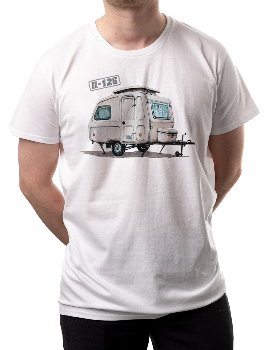 Niewiadów N-126 — koszulka (Kolor koszulki: biały; Rozmiar: 5XL (męska); Rodzaj nadruku: Niewiadów N-126)