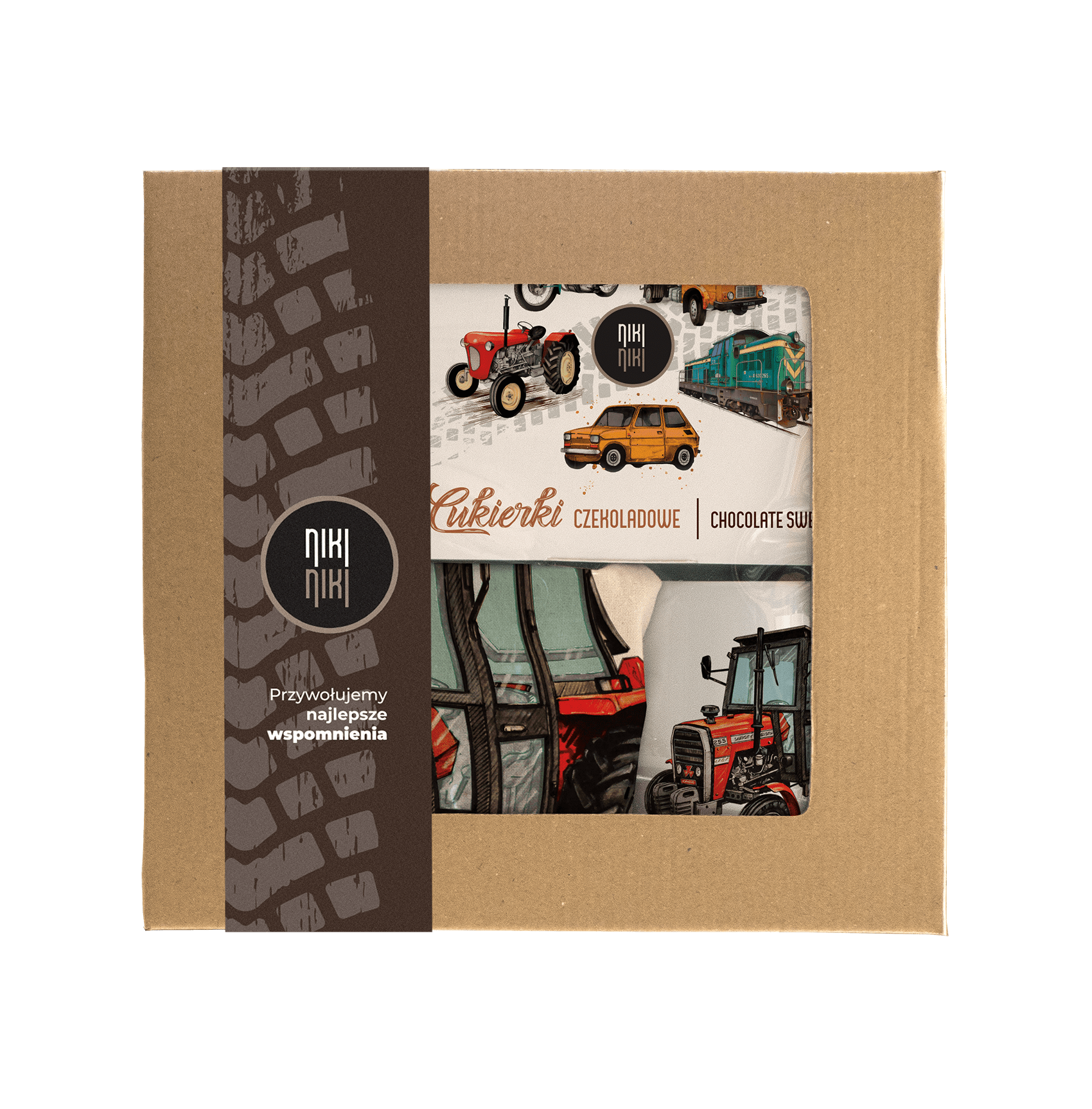 Massey Ferguson — paczka (Zawartość paczki: koszulka, torba, kubek, słodycze; Rozmiar koszulki / bluzy: L (męska); Kolor koszulki / bluzy: biały; Rodz