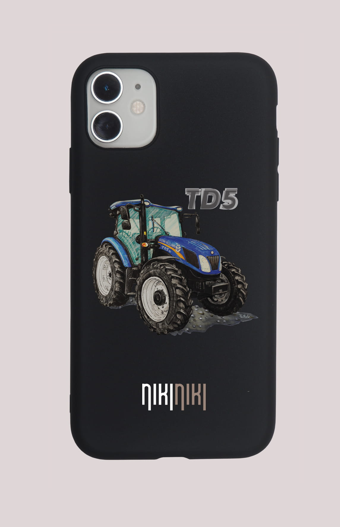 New Holland — etui (Producent telefonu: OPPO; Model telefonu: RENO 11F 5G; Kolor etui: czarny; Rodzaj nadruku: New Holland)