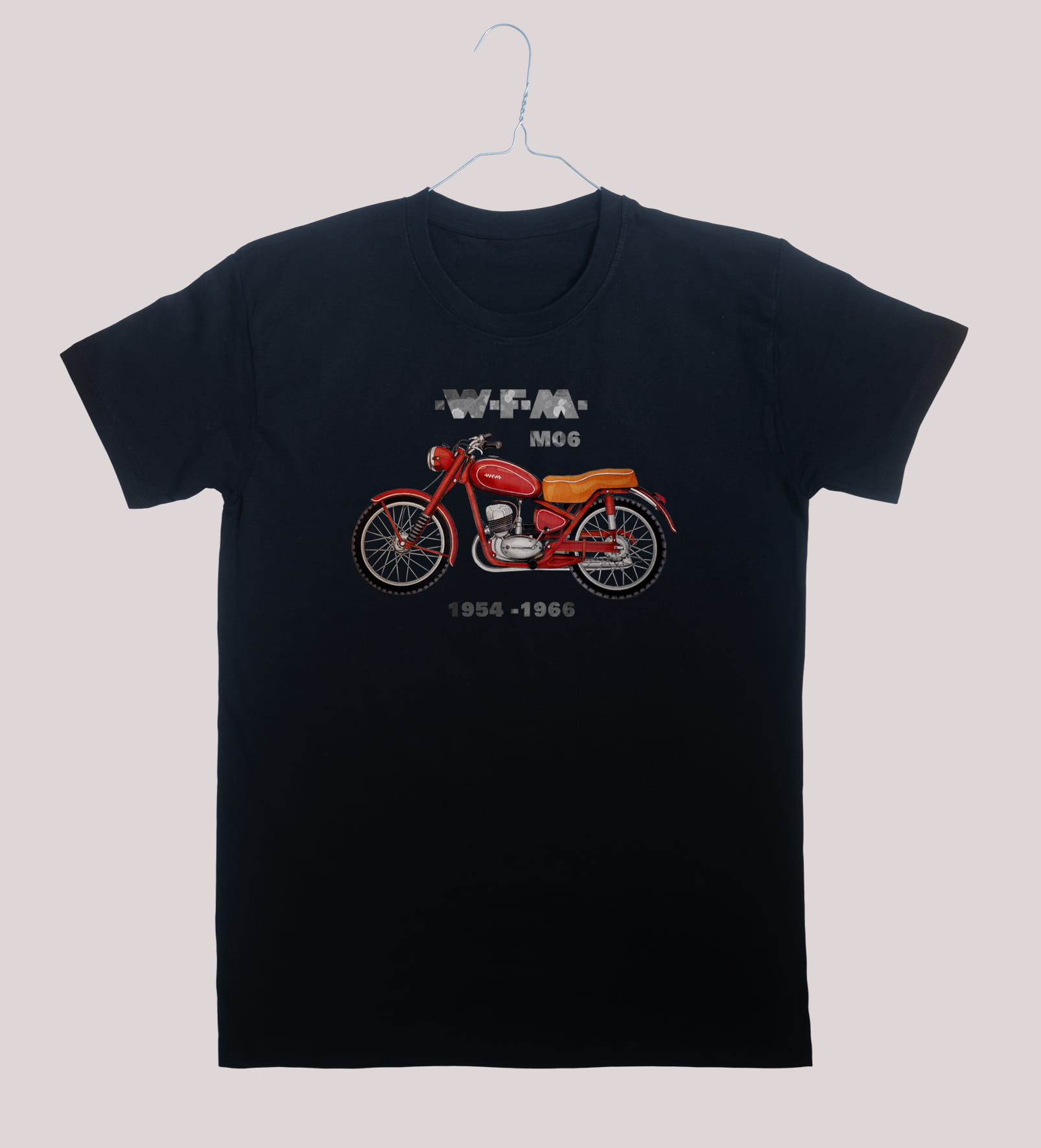 WFM — koszulka (Kolor koszulki: czarny; Rozmiar: 5 - 6 lat; Rodzaj nadruku: WFM)
