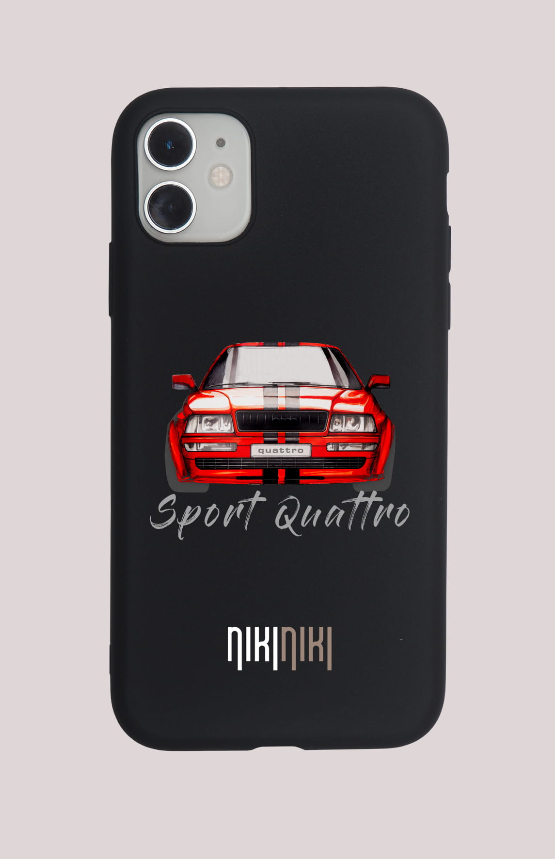 Audi S2 — etui (Producent telefonu: IPHONE; Model telefonu: XR; Kolor etui: czarny; Rodzaj nadruku: Audi S2)