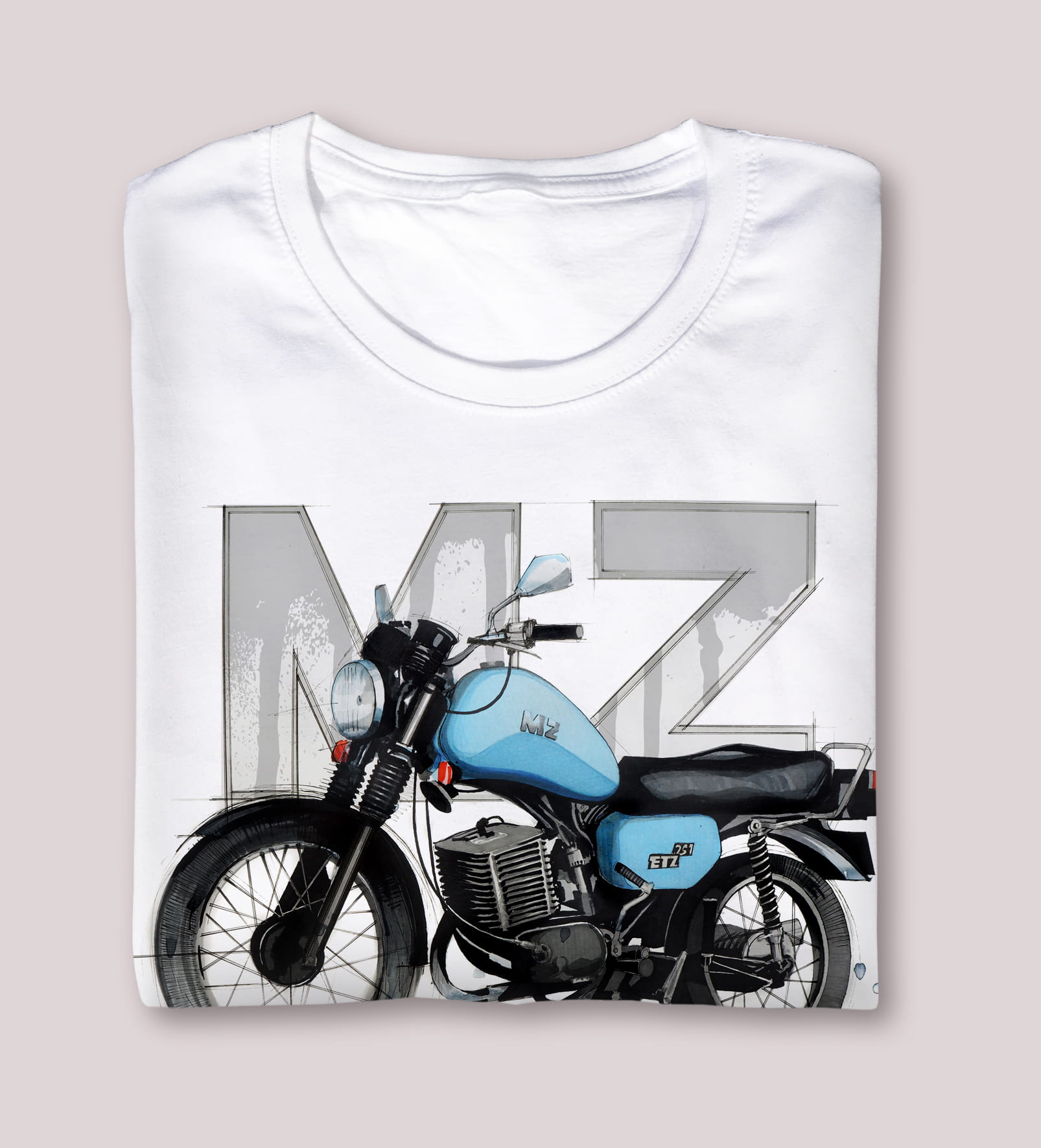 MZ ETZ 251 — koszulka