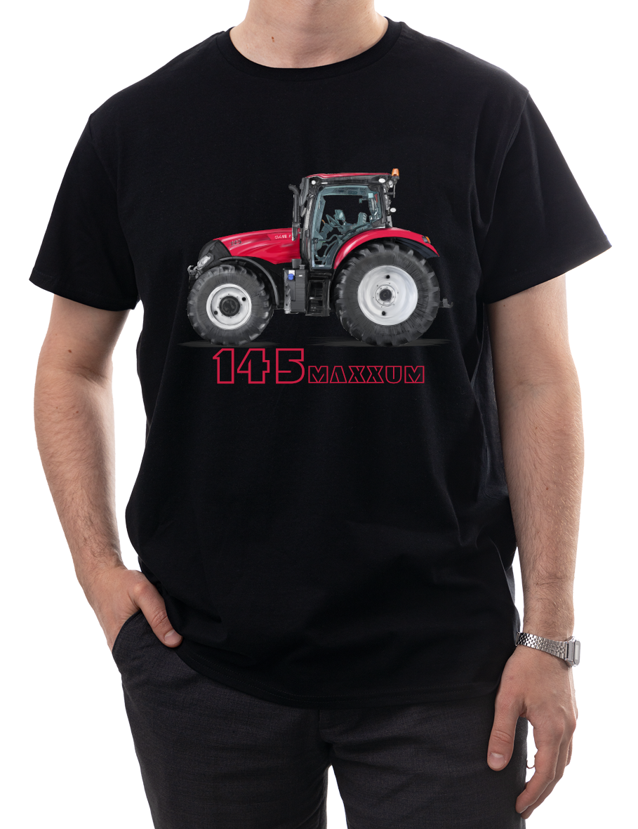 Case — koszulka (Kolor koszulki: czarny; Rozmiar: 3XL (męska); Rodzaj nadruku: Case)