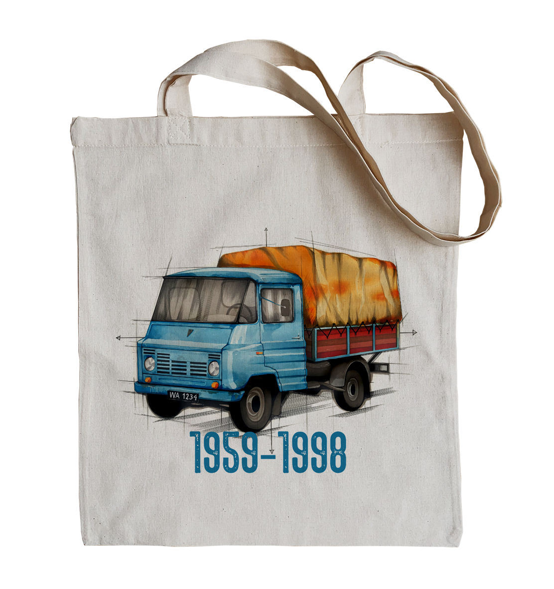 Żuk — torba (Rodzaj nadruku: Żuk)