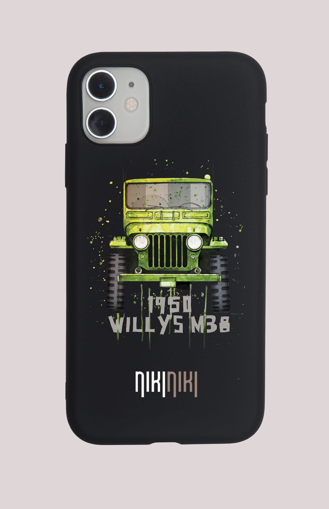 Willys — etui (Producent telefonu: REALME; Model telefonu: C30; Kolor etui: czarny; Rodzaj nadruku: Willys)
