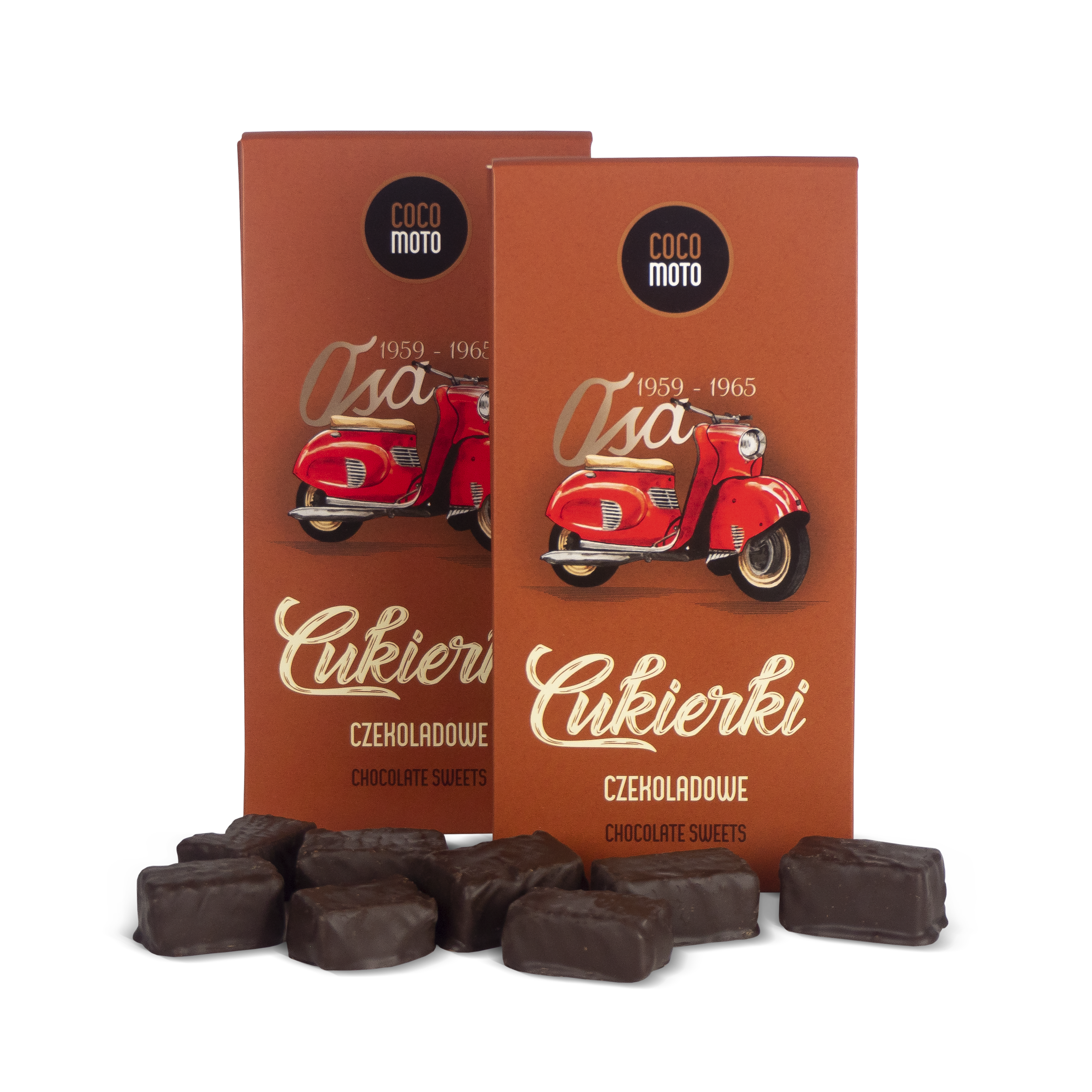 Osa — cukierki czekoladowe& CocoMoto
