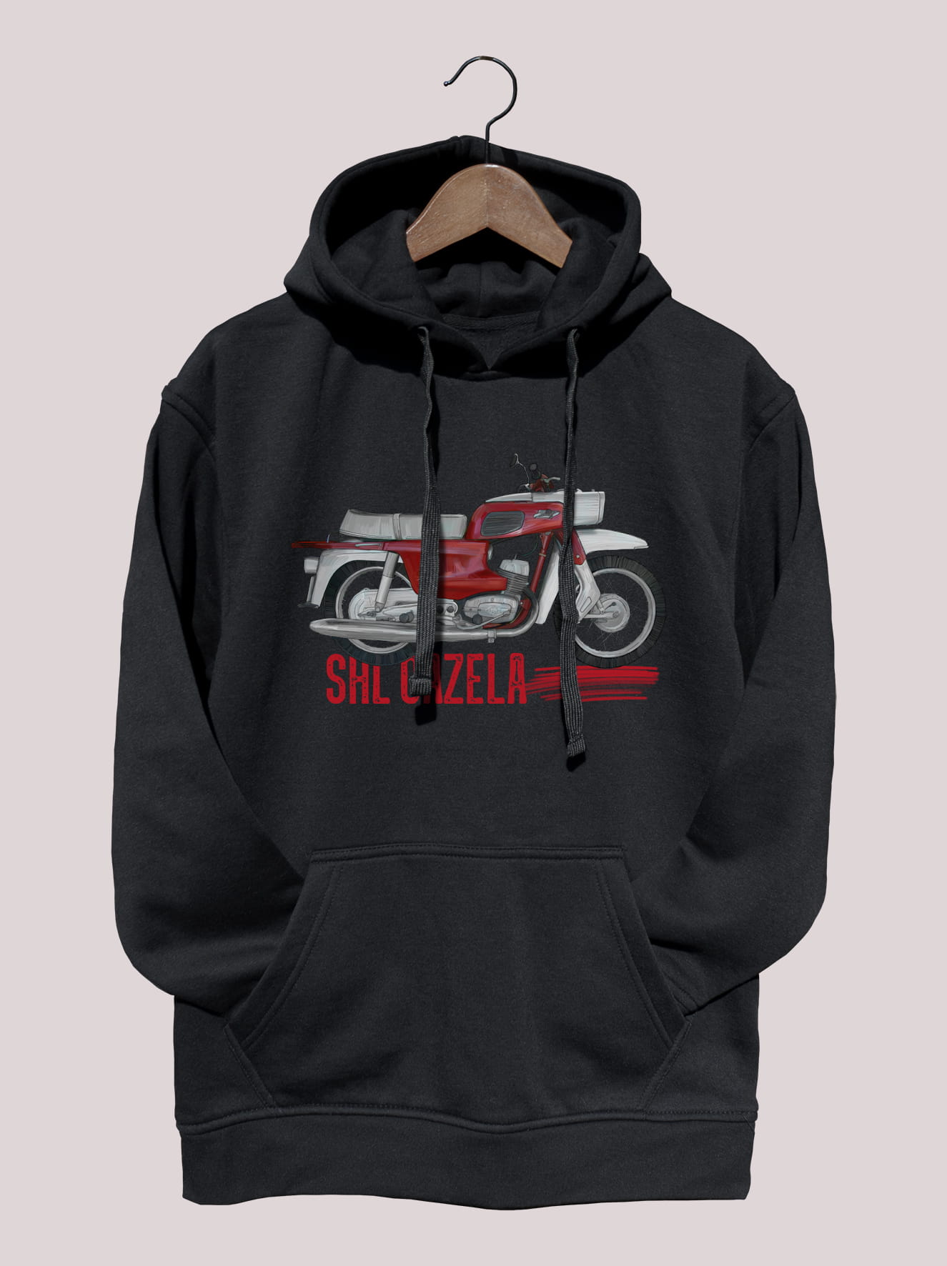 SHL M17 Gazela — bluza (Rozmiar: 5 - 6 lat; Kolor bluzy: czarny; Rodzaj nadruku: SHL M17 Gazela)