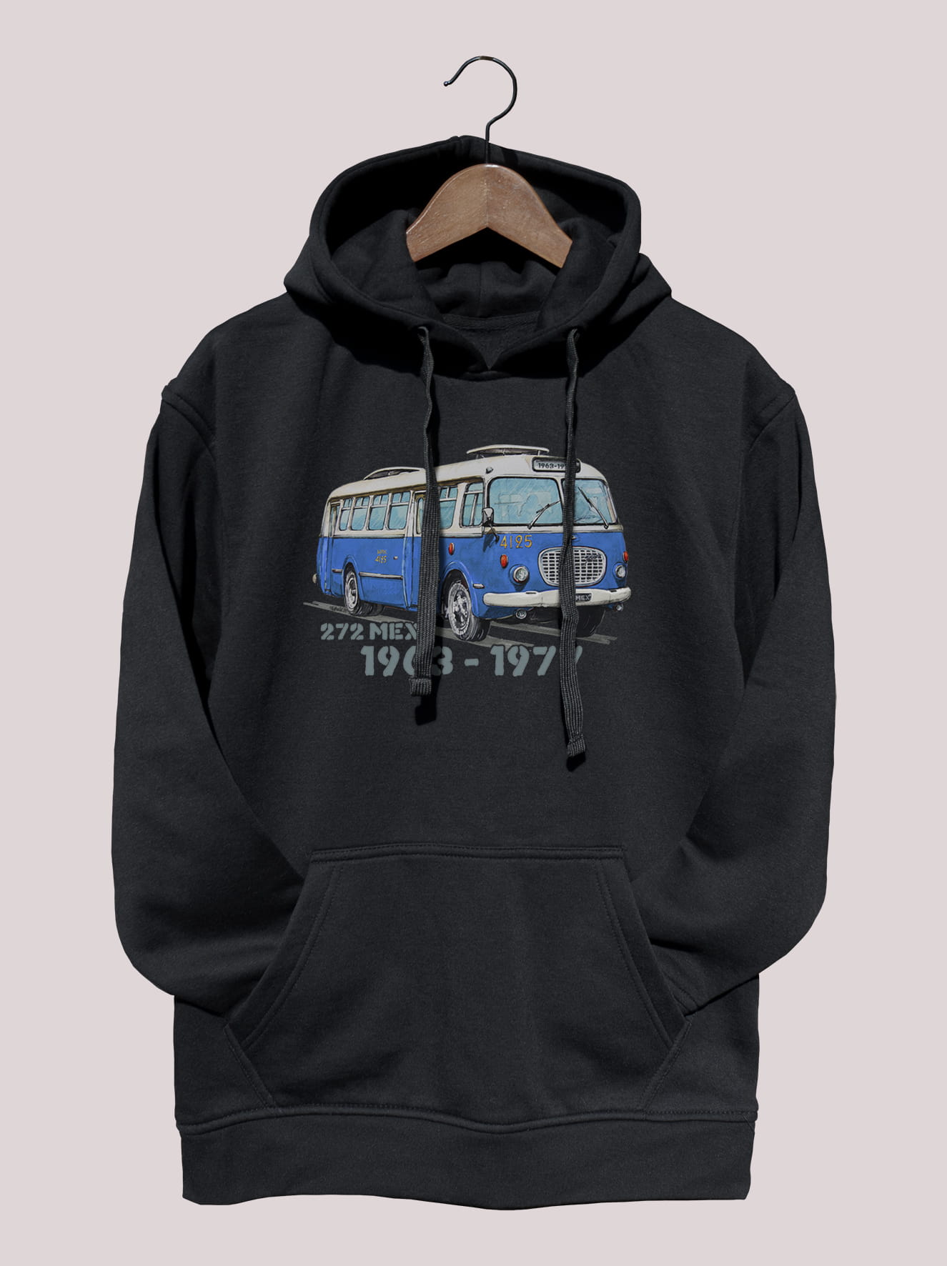 Jelcz 272 MEX — bluza (Rozmiar: S; Kolor bluzy: czarny; Rodzaj nadruku: Jelcz 272 MEX)