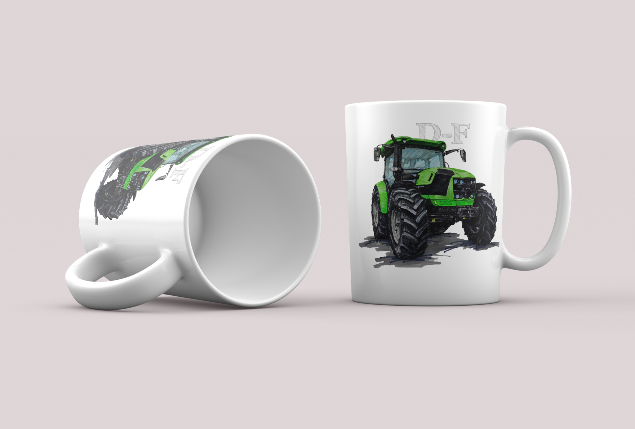 Deutz-Fahr — kubek (Rodzaj nadruku: Deutz-Fahr)