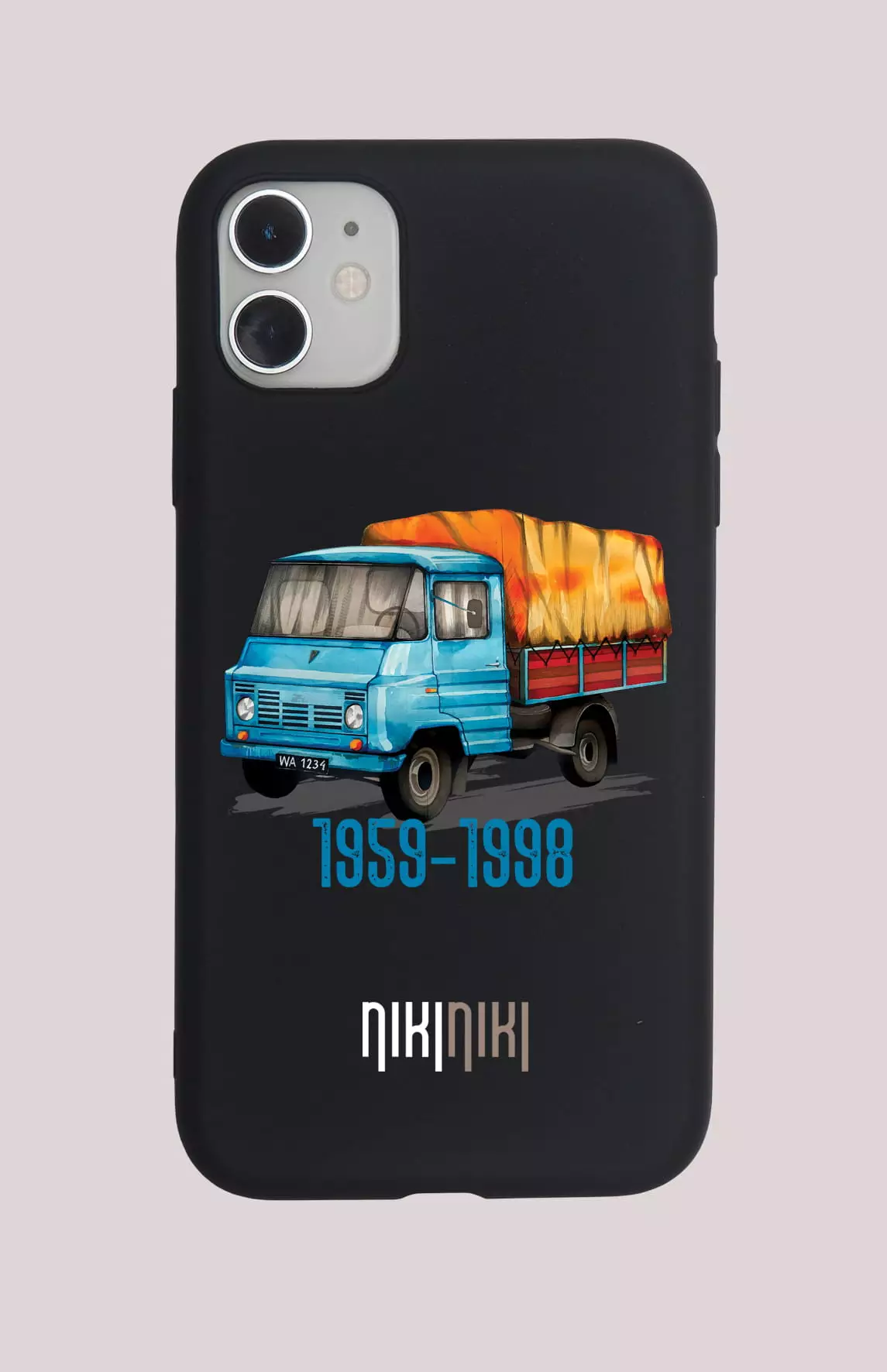 Żuk — etui (Producent telefonu: OPPO; Model telefonu: A78 5G / A58 5G; Kolor etui: czarny; Rodzaj nadruku: Żuk)