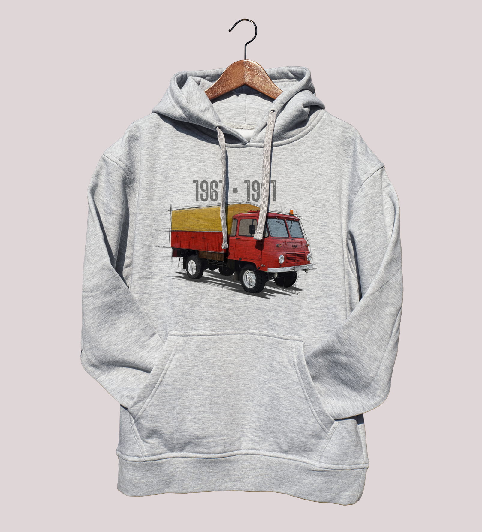 Robur — bluza (Rozmiar: M; Kolor bluzy: szary; Rodzaj nadruku: Robur)