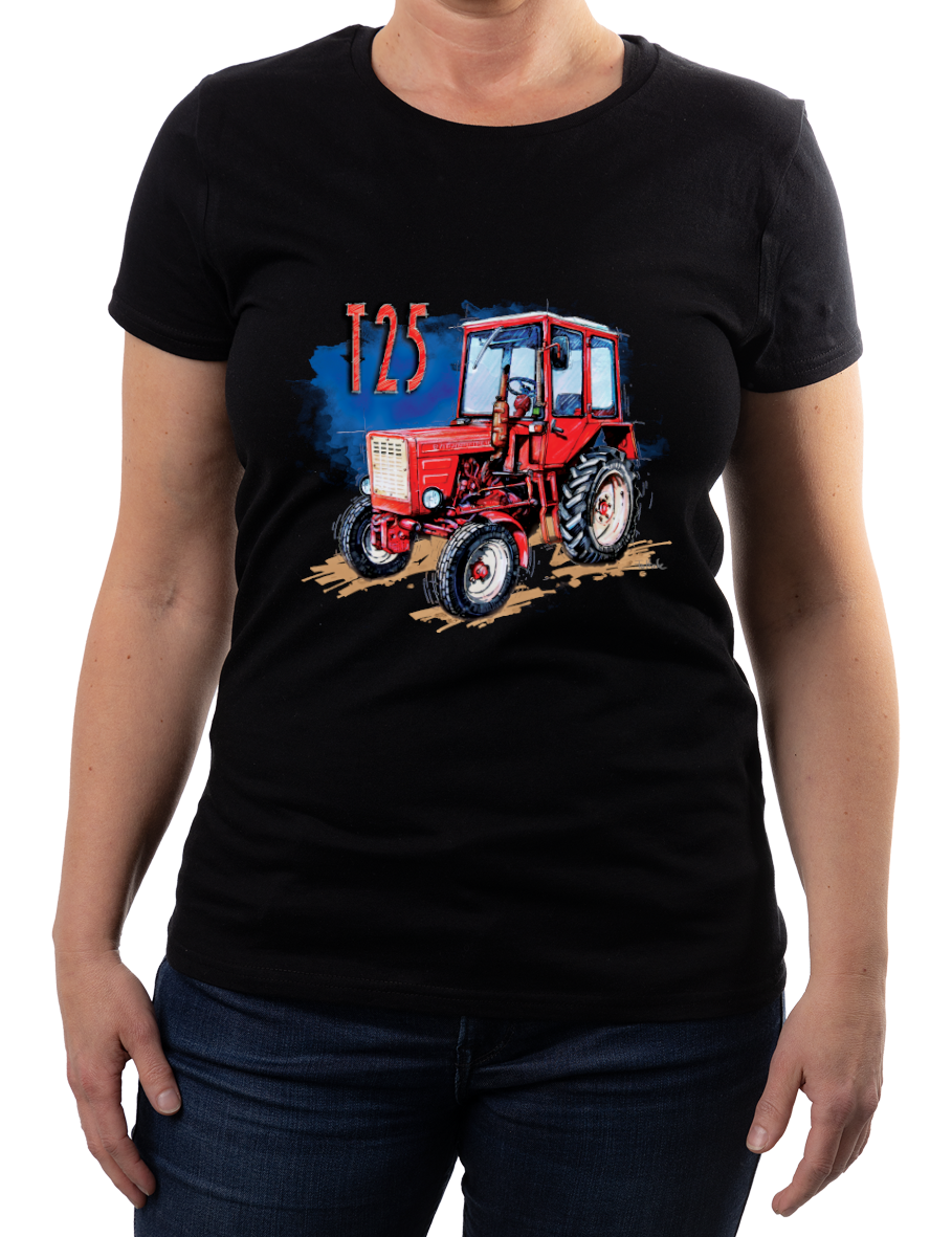 Władimiriec — koszulka (Kolor koszulki: czarny; Rozmiar: 3XL (damska); Rodzaj nadruku: Władimiriec)