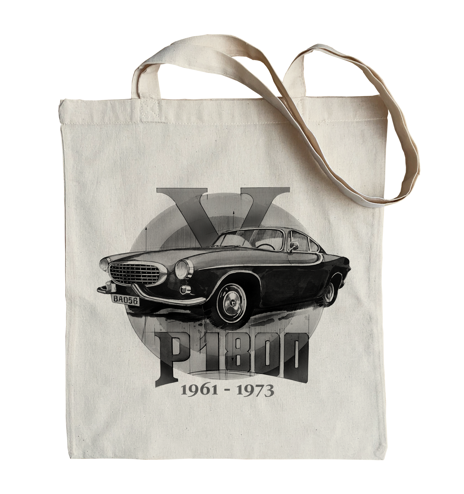 Volvo P1800 — torba (Rodzaj nadruku: Volvo P1800)
