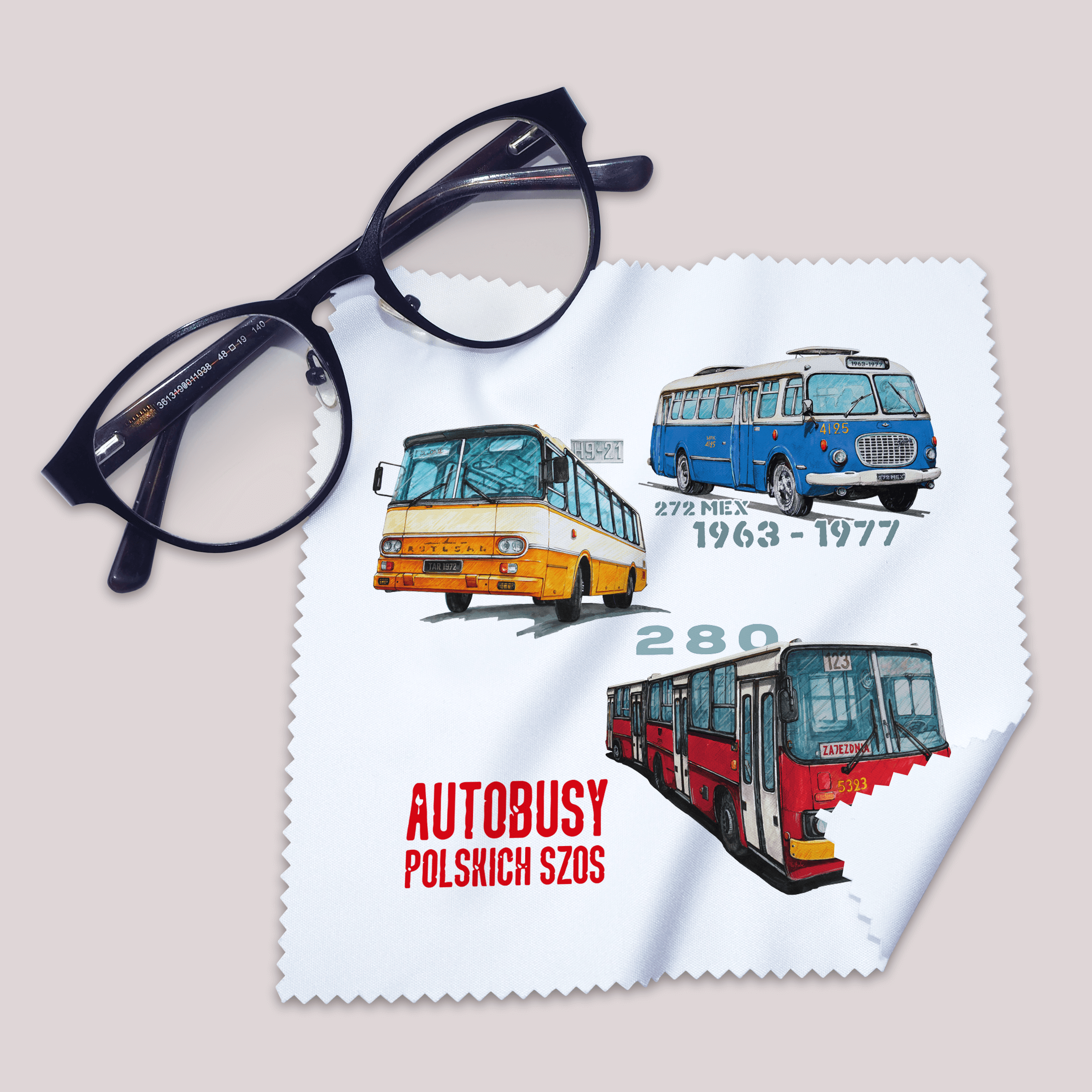 Ściereczka dla kierowcy autobusu