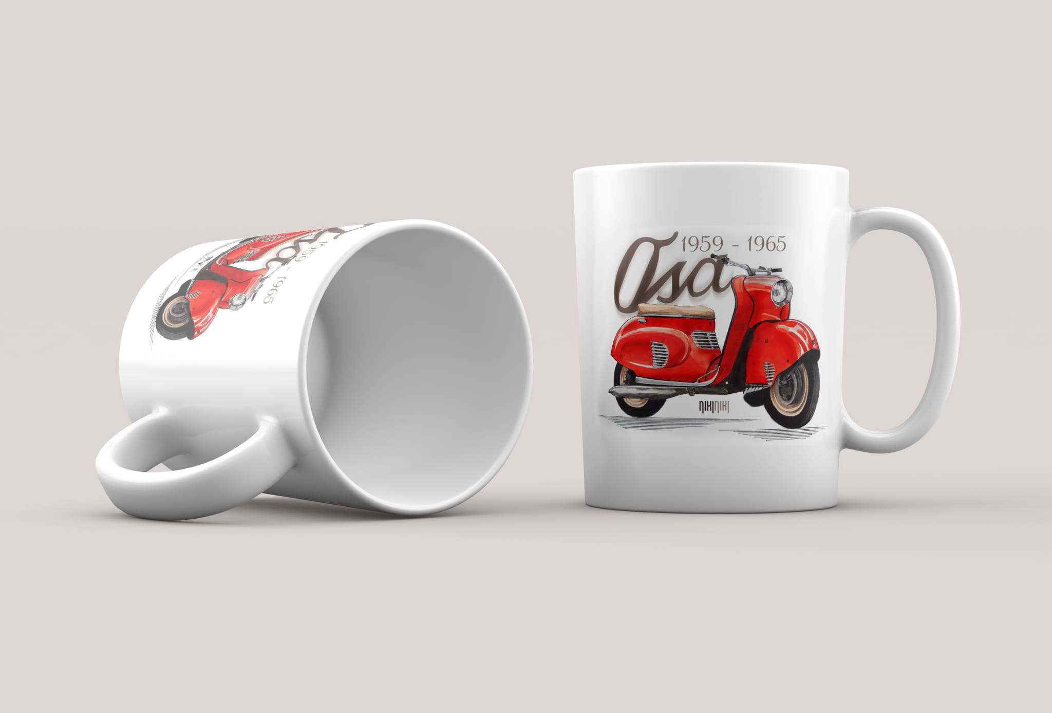 Osa — kubek (Rodzaj nadruku: Osa)