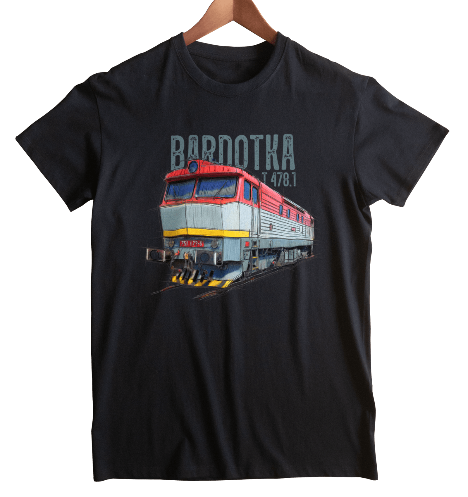 Bardotka — koszulka (Kolor koszulki: czarny; Rozmiar: XL (męska); Rodzaj nadruku: Bardotka)