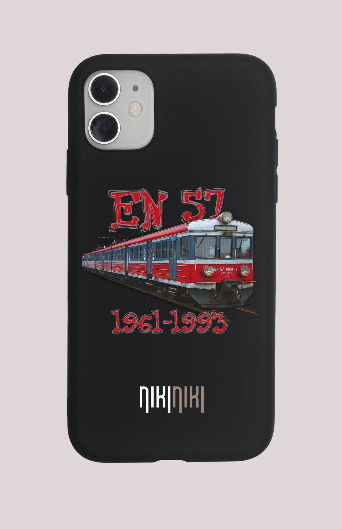 EN57 Regio — etui (Producent telefonu: XIAOMI; Model telefonu: REDMI NOTE 11T PRO; Kolor etui: czarny; Rodzaj nadruku: EN57 Regio)