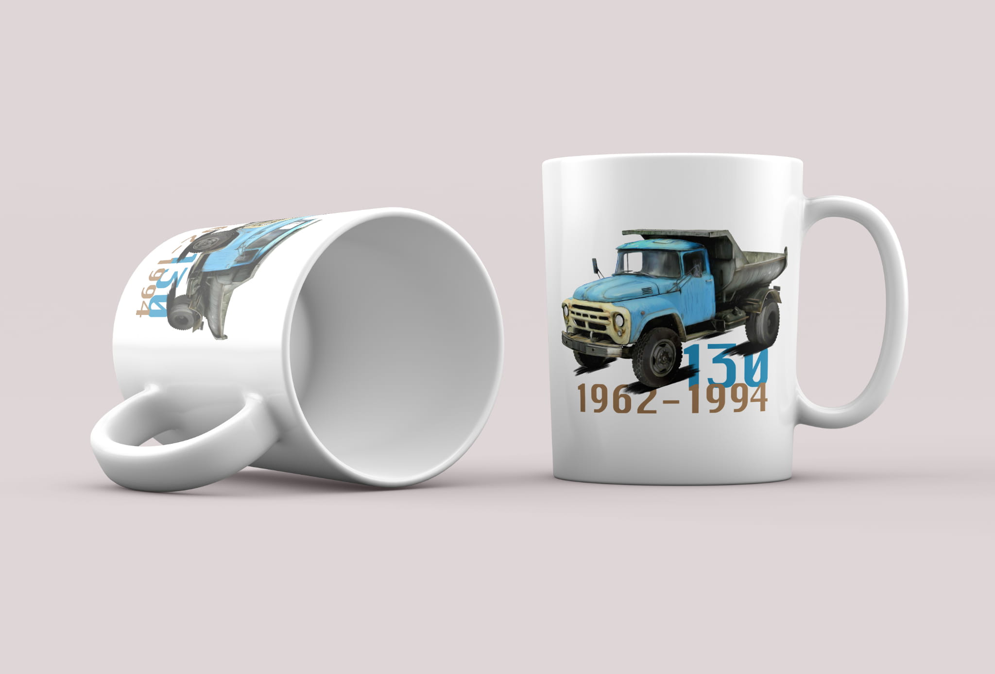 ZiŁ — kubek (Rodzaj nadruku: ZiŁ)