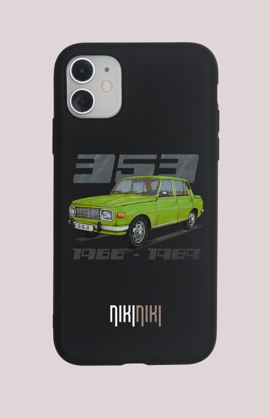 Wartburg — etui (Producent telefonu: SAMSUNG; Model telefonu: J4 2018; Kolor etui: czarny; Rodzaj nadruku: Wartburg)