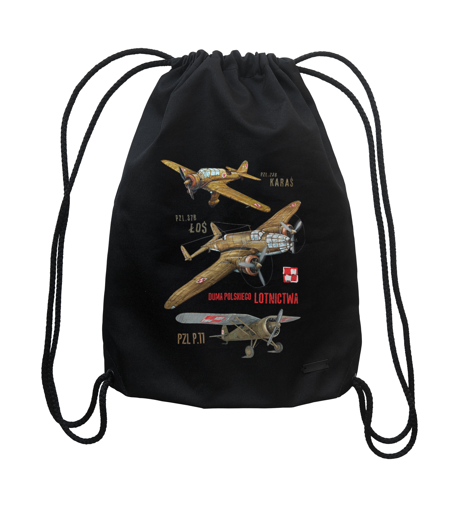 Plecak dla fana samolotów (Rodzaj nadruku: LOTMIX)