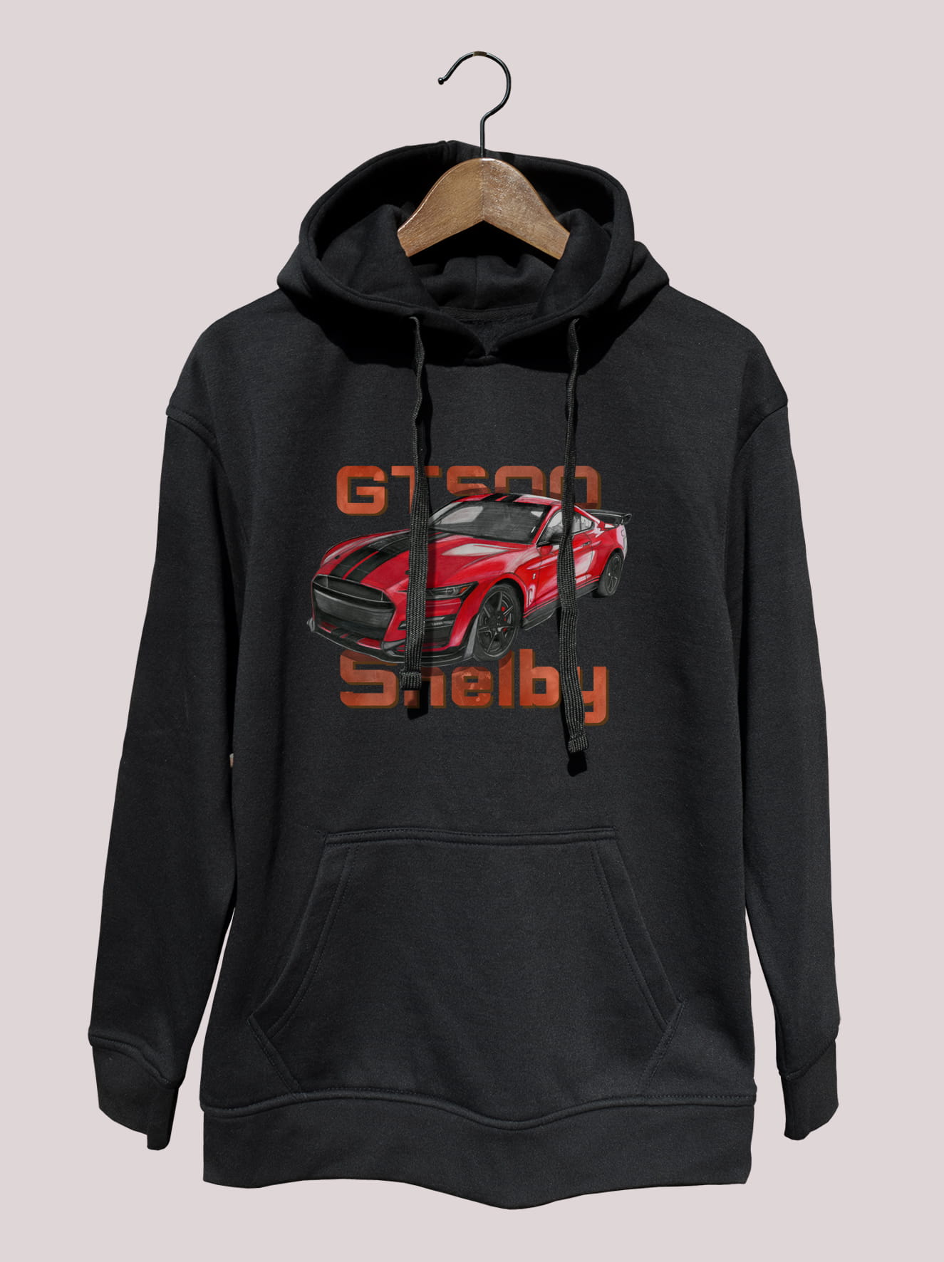 Ford Mustang Shelby — bluza (Rozmiar: XL; Kolor bluzy: czarny; Rodzaj nadruku: Ford Mustang Shelby)