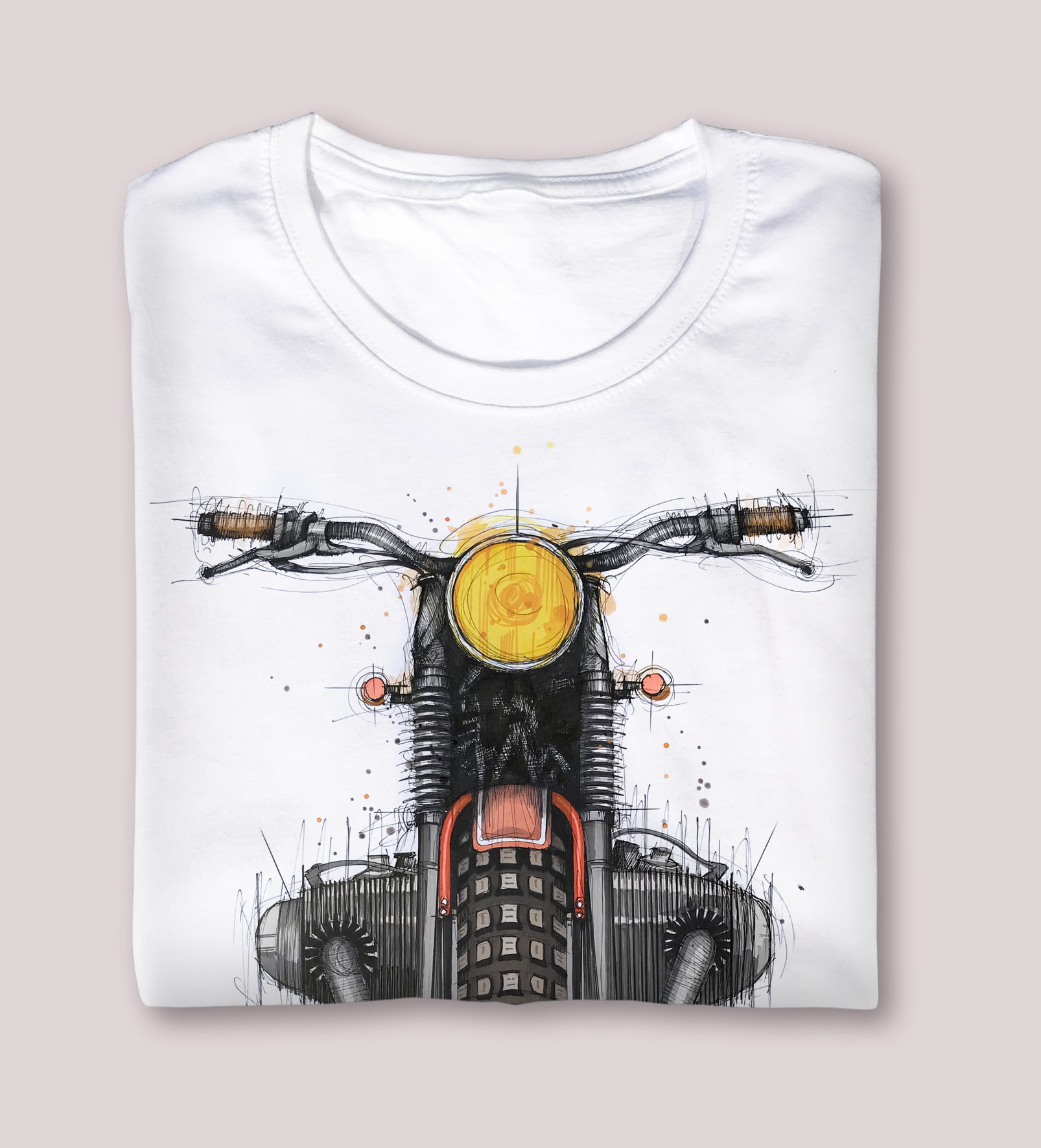 BMW R 75/5 — koszulka (Kolor koszulki: biały; Rozmiar: 9 - 11 lat; Rodzaj nadruku: R 75/5)