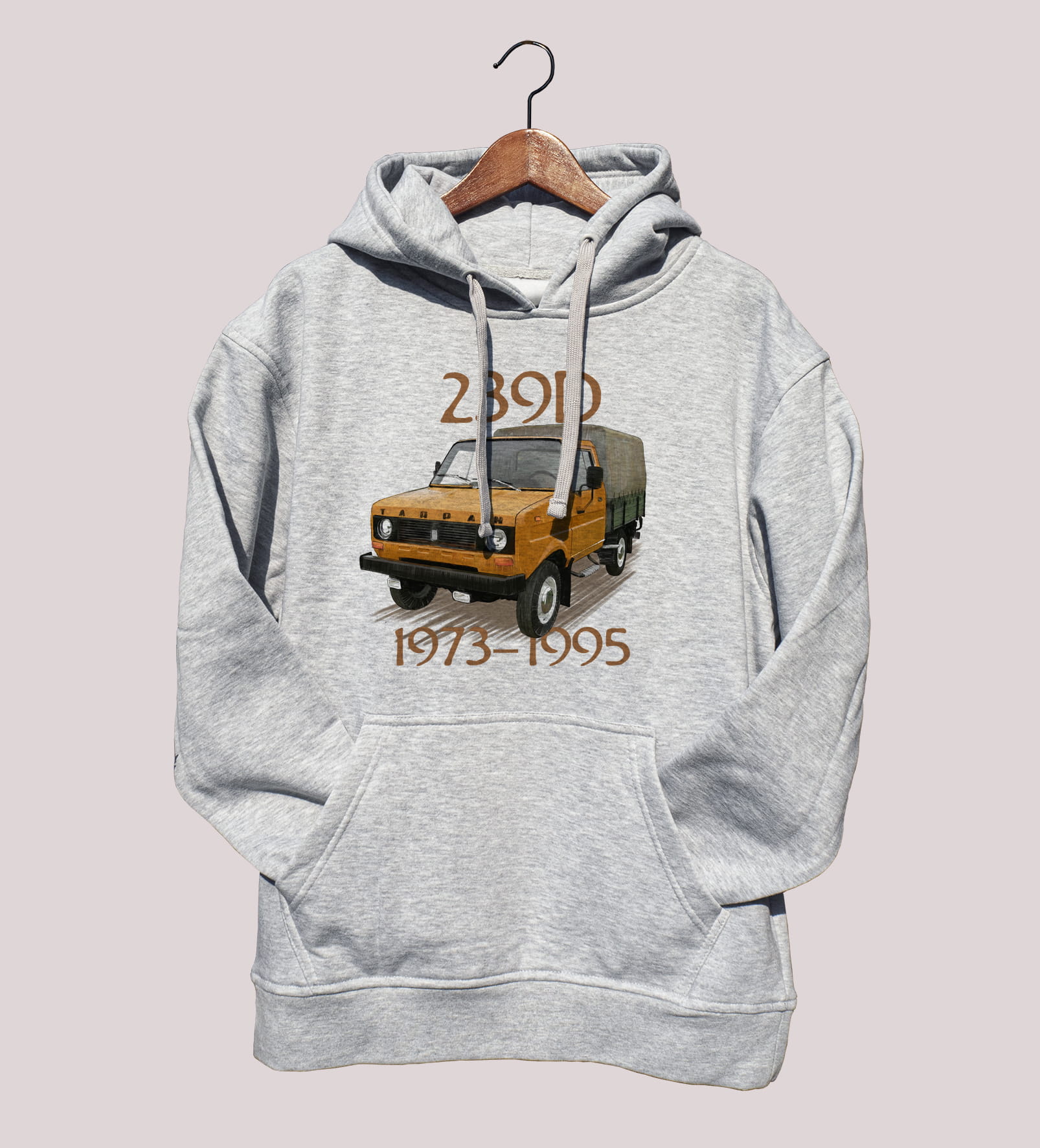 Tarpan — bluza (Rozmiar: S; Kolor bluzy: szary; Rodzaj nadruku: Tarpan)