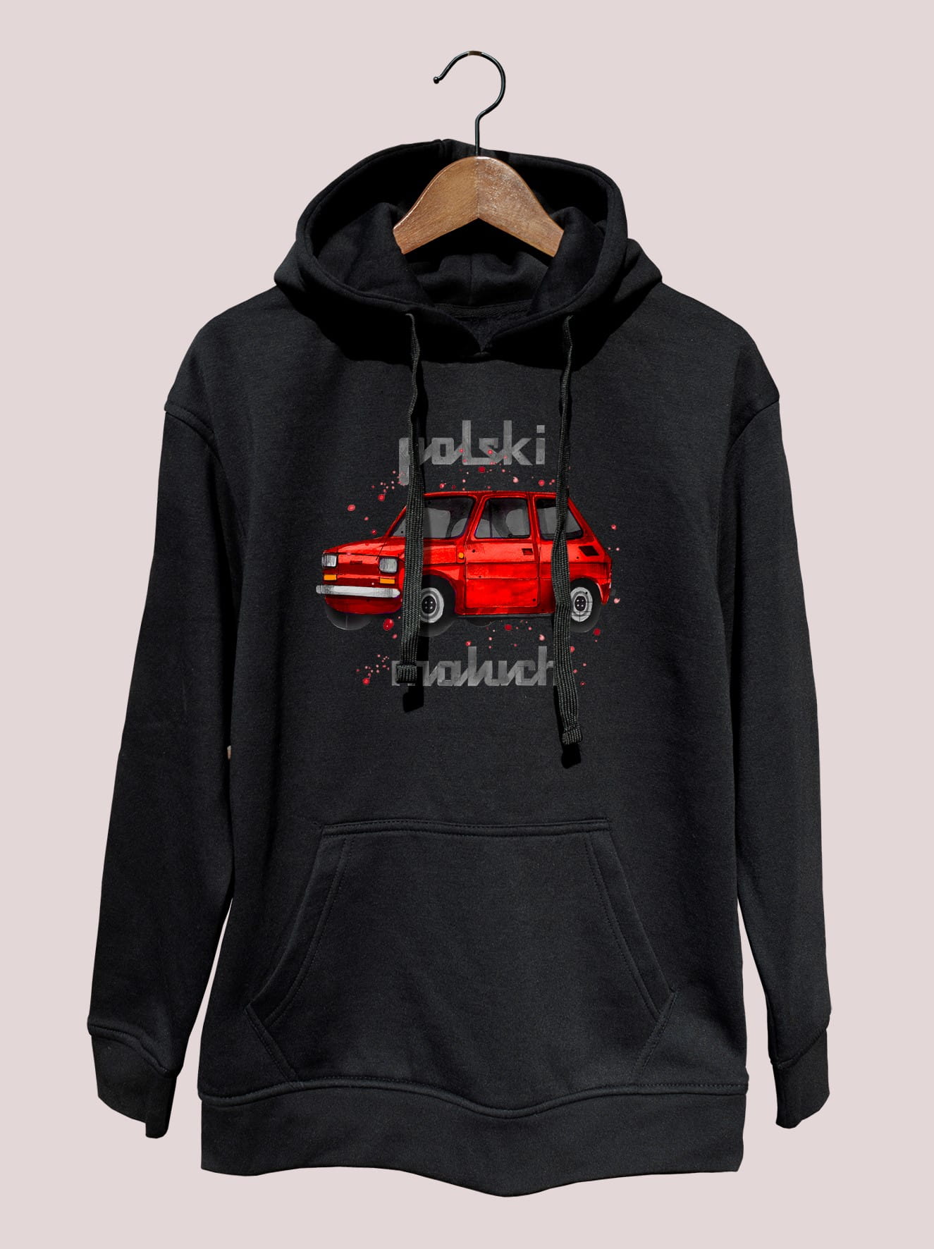 Maluch — bluza (Rozmiar: M; Kolor bluzy: czarny; Rodzaj nadruku: Maluch)