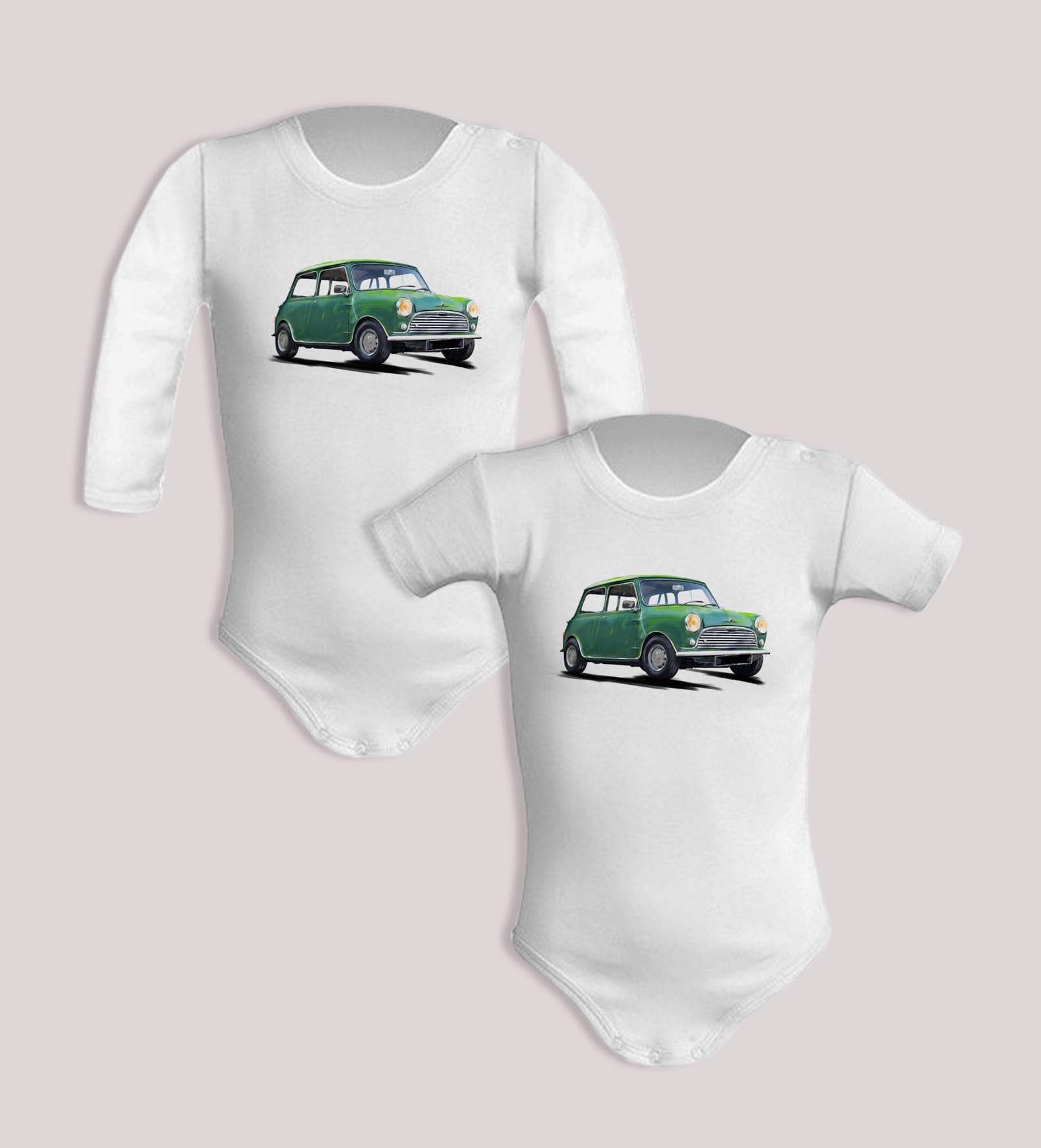 Mini — body (Rozmiar: 6M; Długość rękawa: krótki; Rodzaj nadruku: Mini)