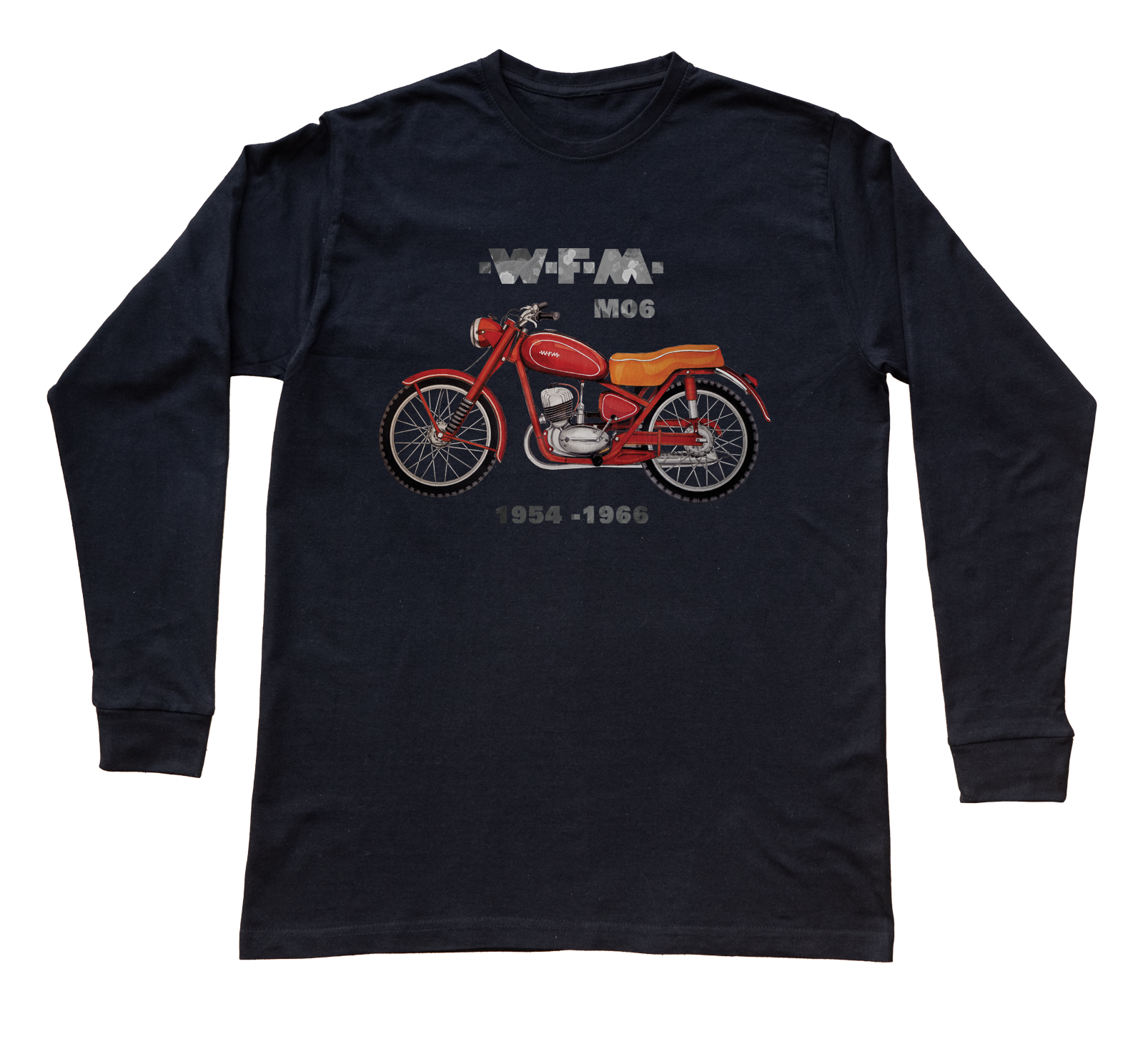 WFM — bluzka z długim rękawem (Rozmiar: L (dorosła); Kolor koszulki: czarny; Rodzaj nadruku: WFM)
