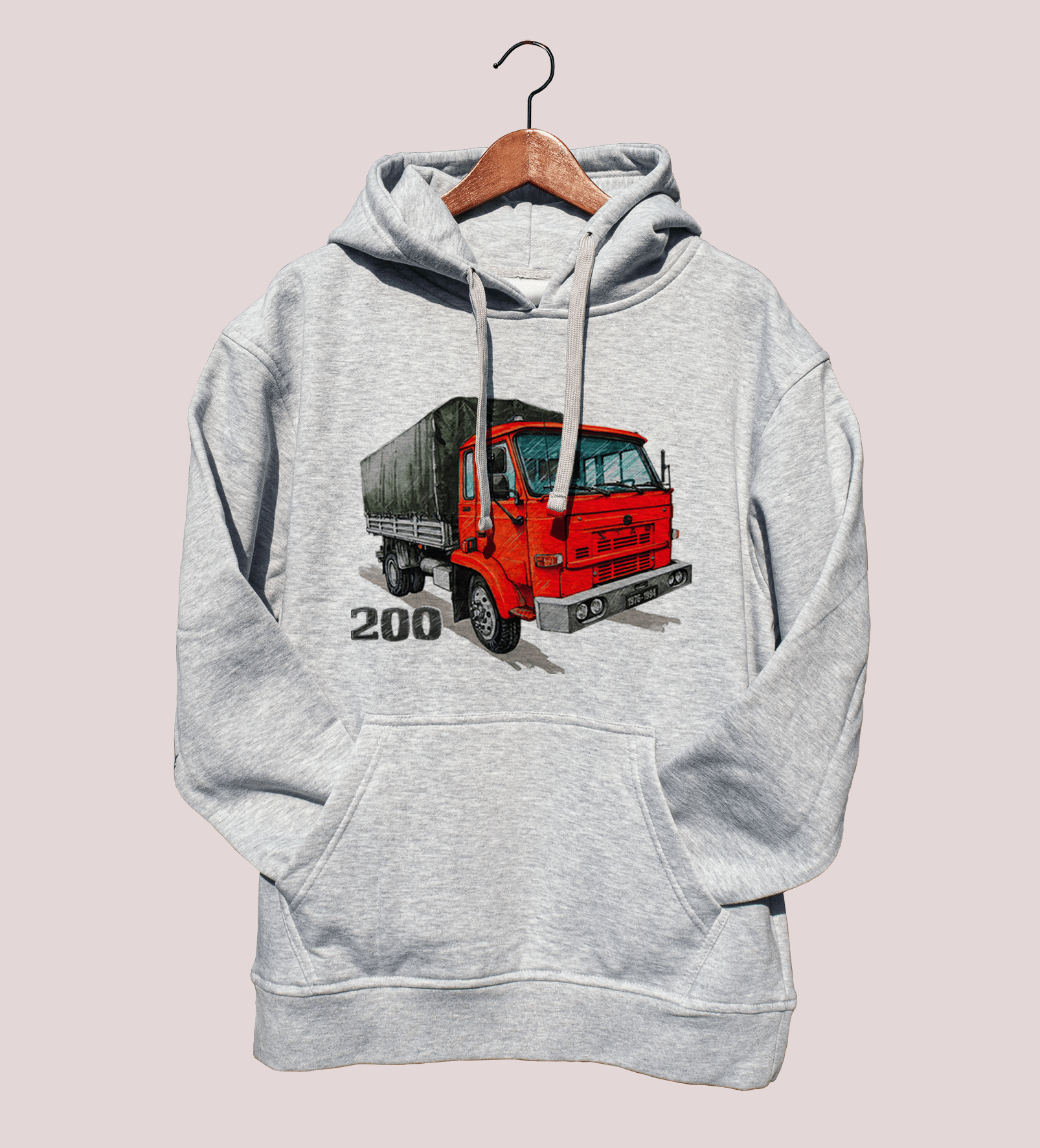 Star 200 — bluza (Rozmiar: 12 - 14 lat; Kolor bluzy: szary; Rodzaj nadruku: Star 200)