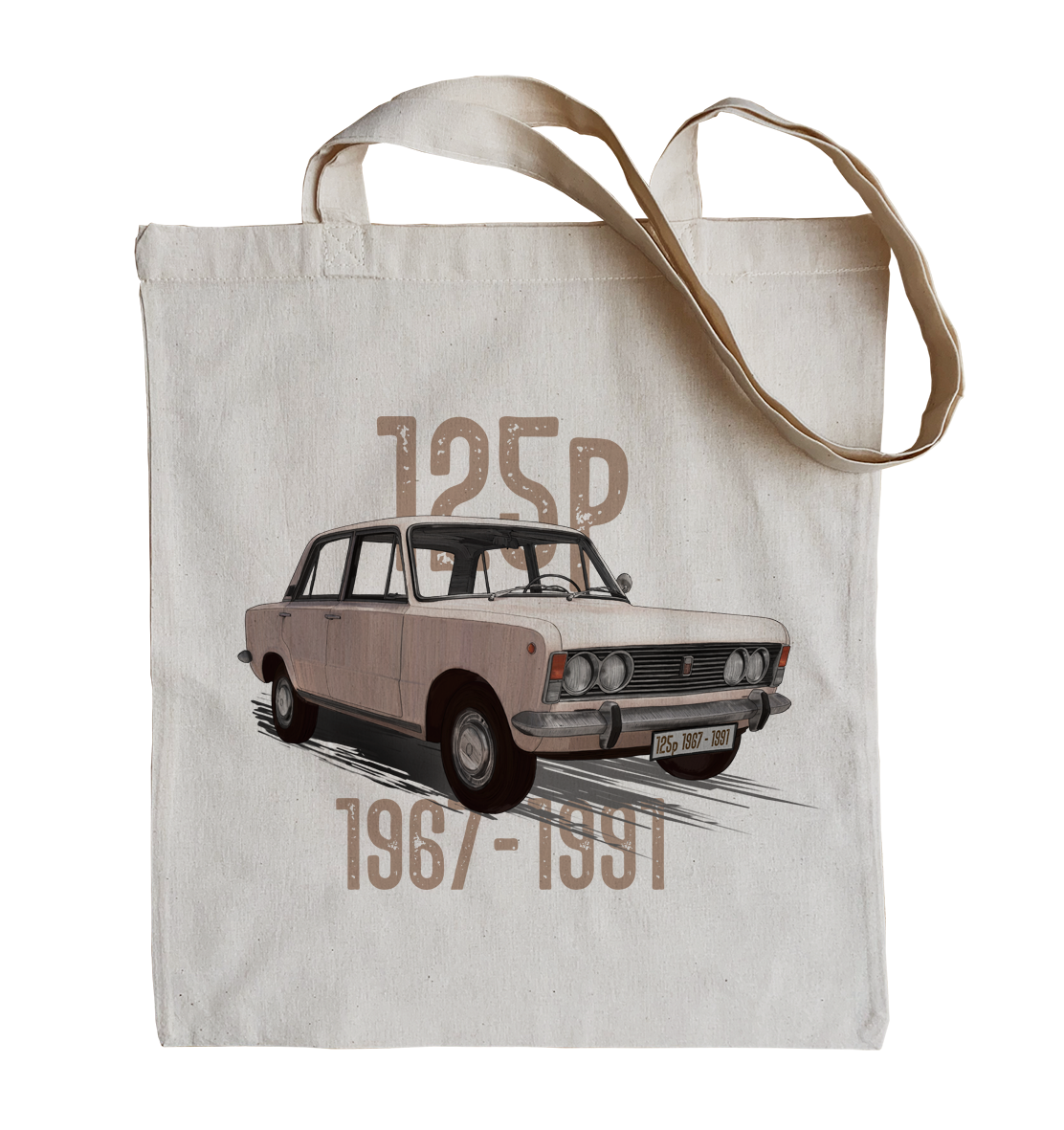 Duży Fiat — torba (Rodzaj nadruku: Duży Fiat)